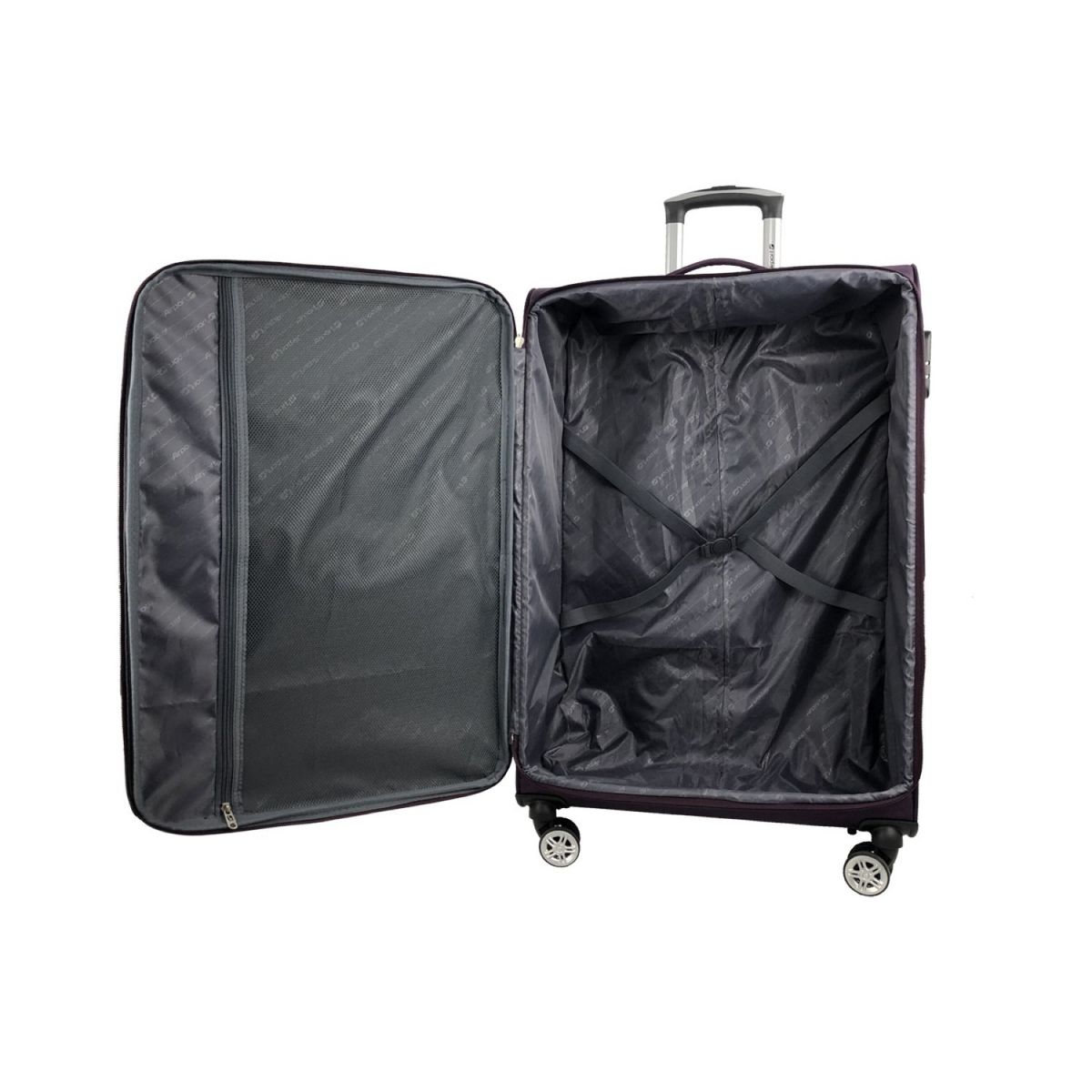 AIRPORT Valise cabine souple violette Perfeckto 55x35x20cm