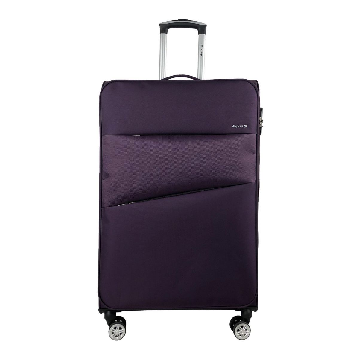 AIRPORT Grande Valise souple violette Perfeckto 76x46x27cm