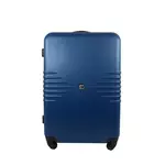 AIRPORT Grande Valise rigide bleue Sismik 70x46x28cm