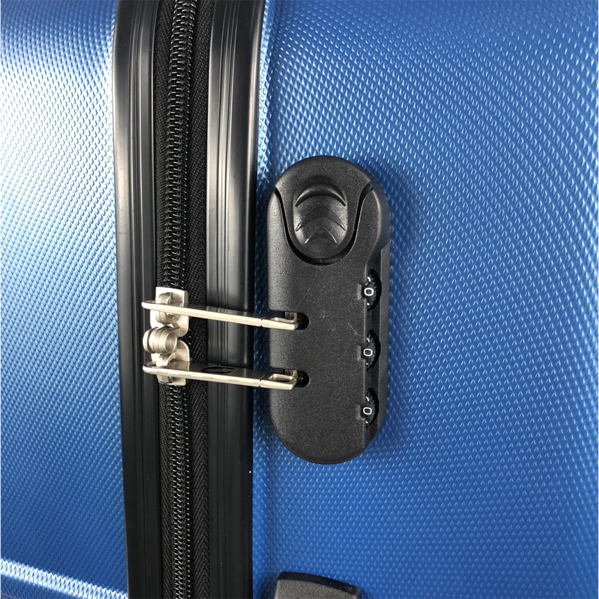 Voir la diapositive 8 : AIRPORT Grande Valise rigide bleue Sismik 70x46x28cm