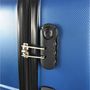 Voir la diapositive 8 : AIRPORT Grande Valise rigide bleue Sismik 70x46x28cm