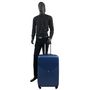 Voir la diapositive 9 : AIRPORT Grande Valise rigide bleue Sismik 70x46x28cm