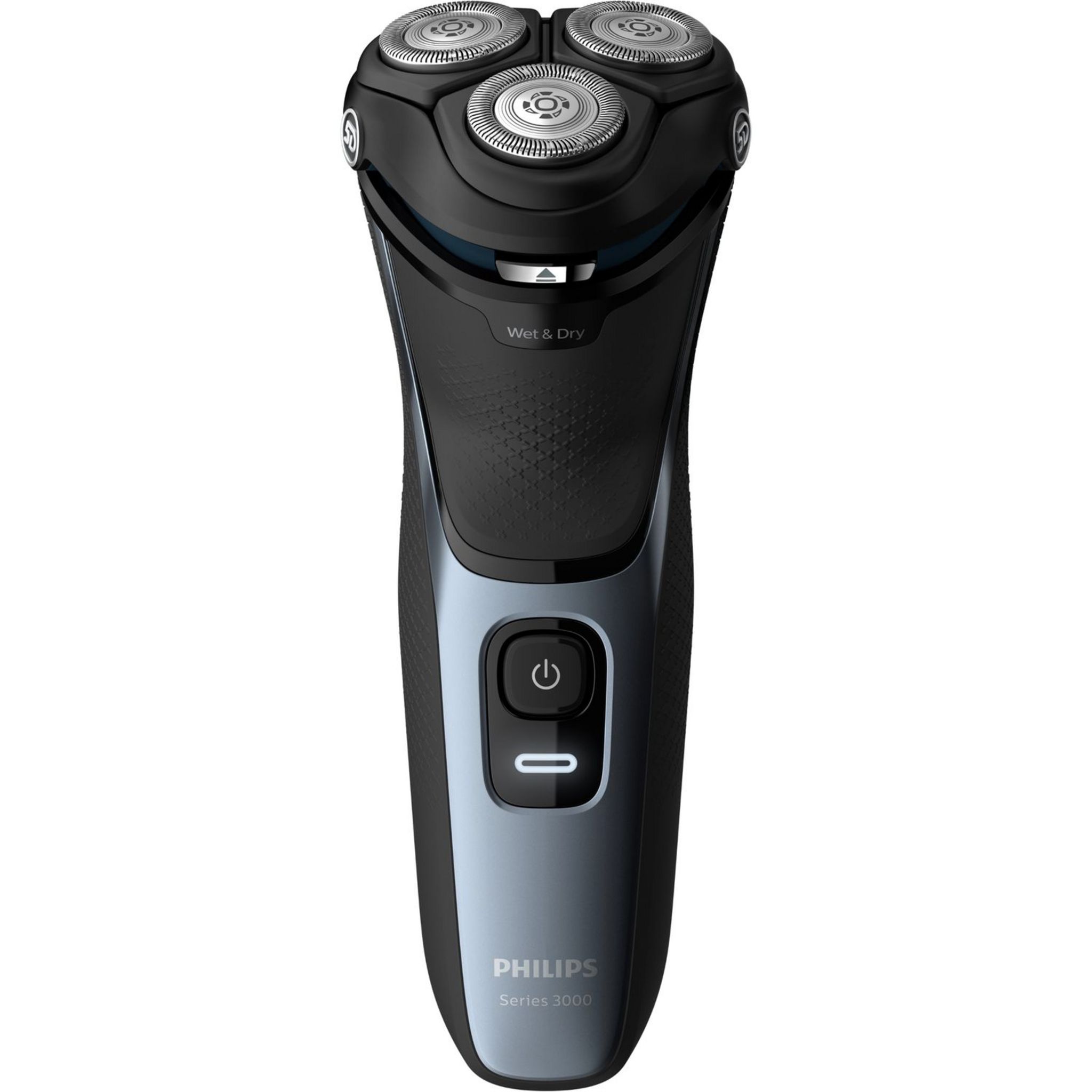 Voir la diapositive 1 : PHILIPS Rasoir électrique 3 Têtes S3133/51 Bleu brillant