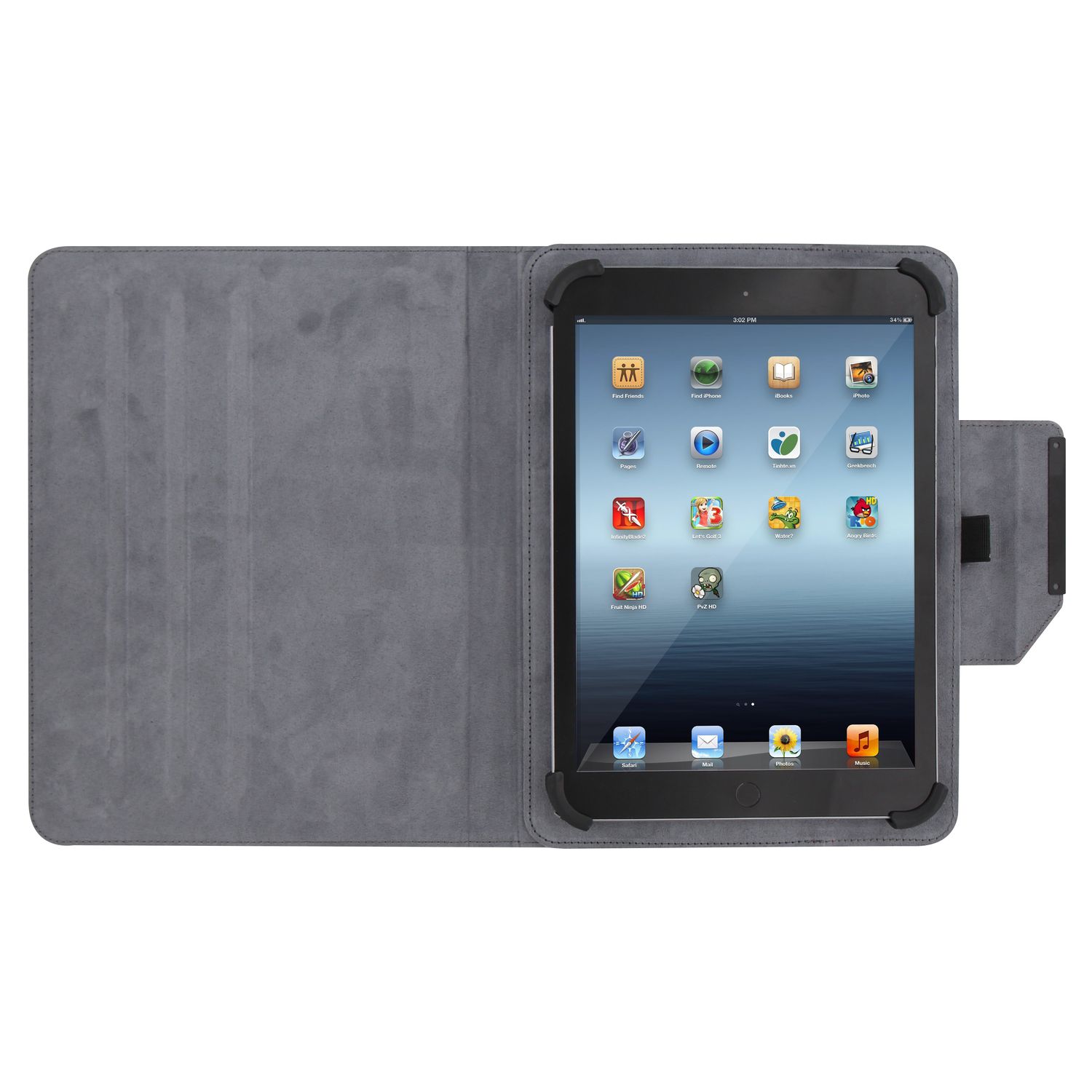 Voir la diapositive 4 : TNB Protection pour tablette Reg-Folio universelle 10 pouces Vert