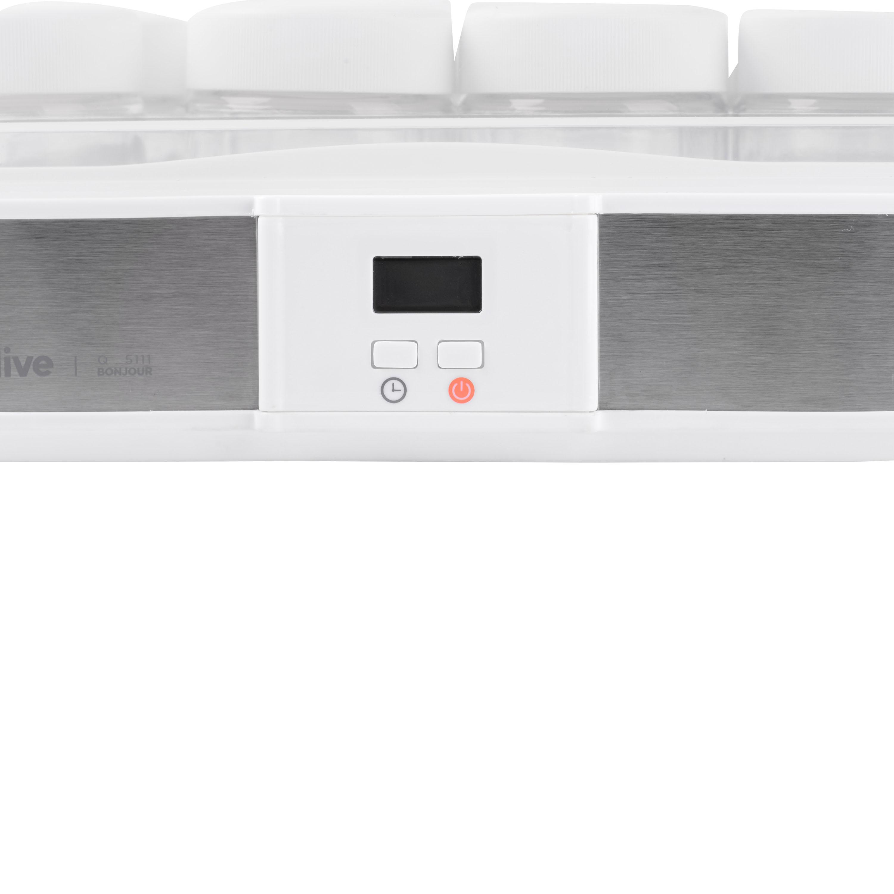 Voir la diapositive 4 : QILIVE Yaourtière 153250 - Blanc