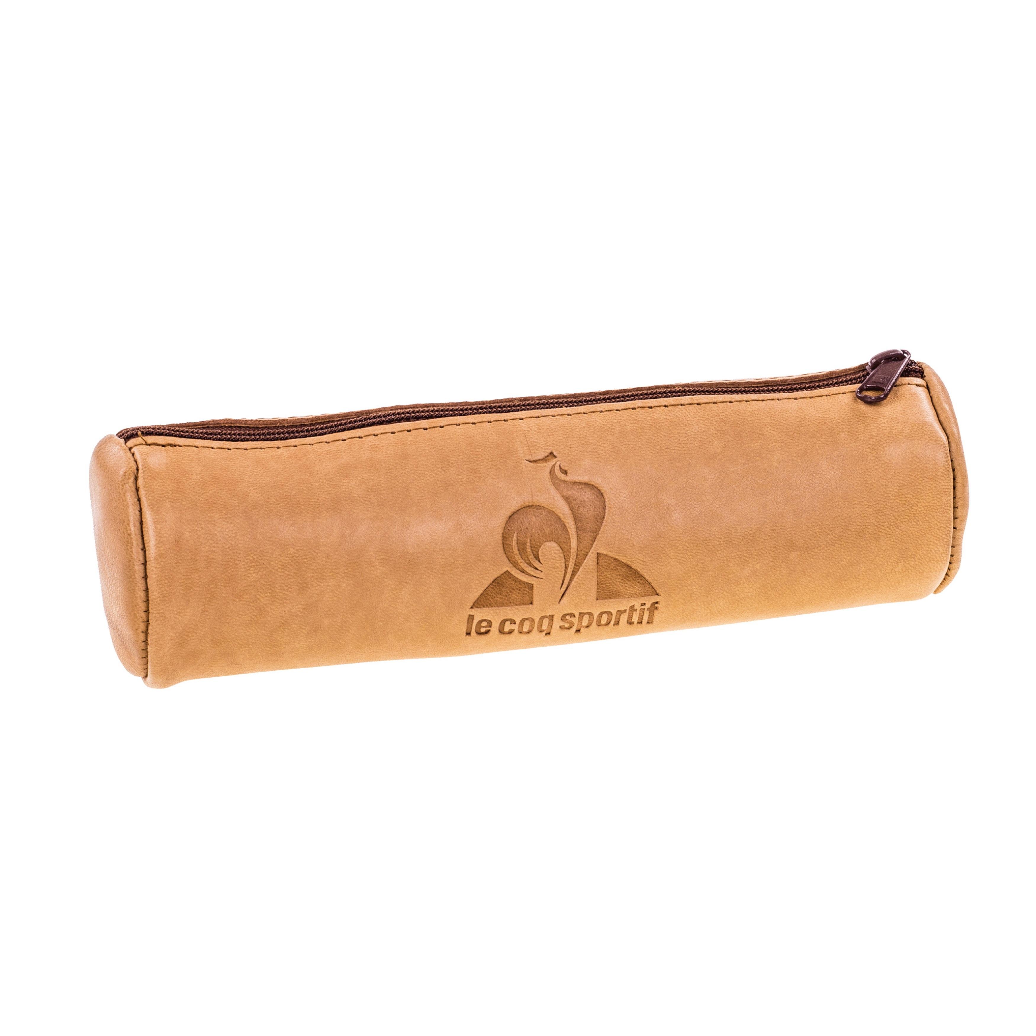 HAMELIN Trousse Cuir Le Coq Sportif - Beige