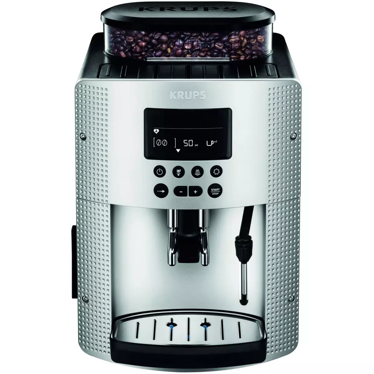 KRUPS Machine à café expresso avec broyeur YY4361FD - Gris pas cher 