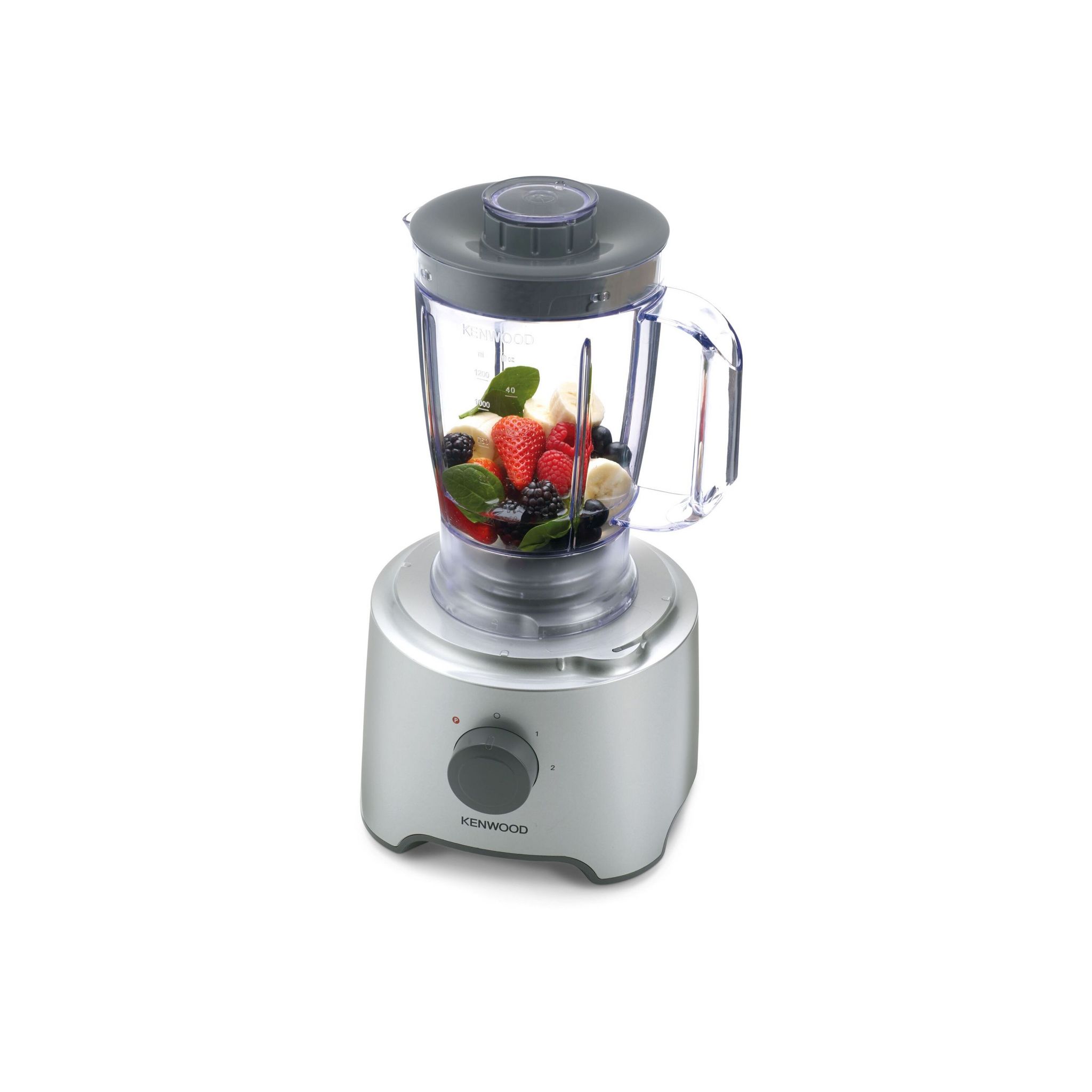 Voir la diapositive 2 : KENWOOD Robot multifonction compact FDP305SI - Silver