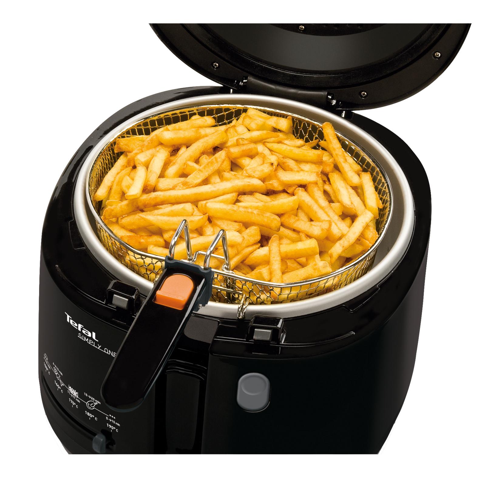 Voir la diapositive 3 : TEFAL Friteuse électrique Simply One YY4364FB - Noir