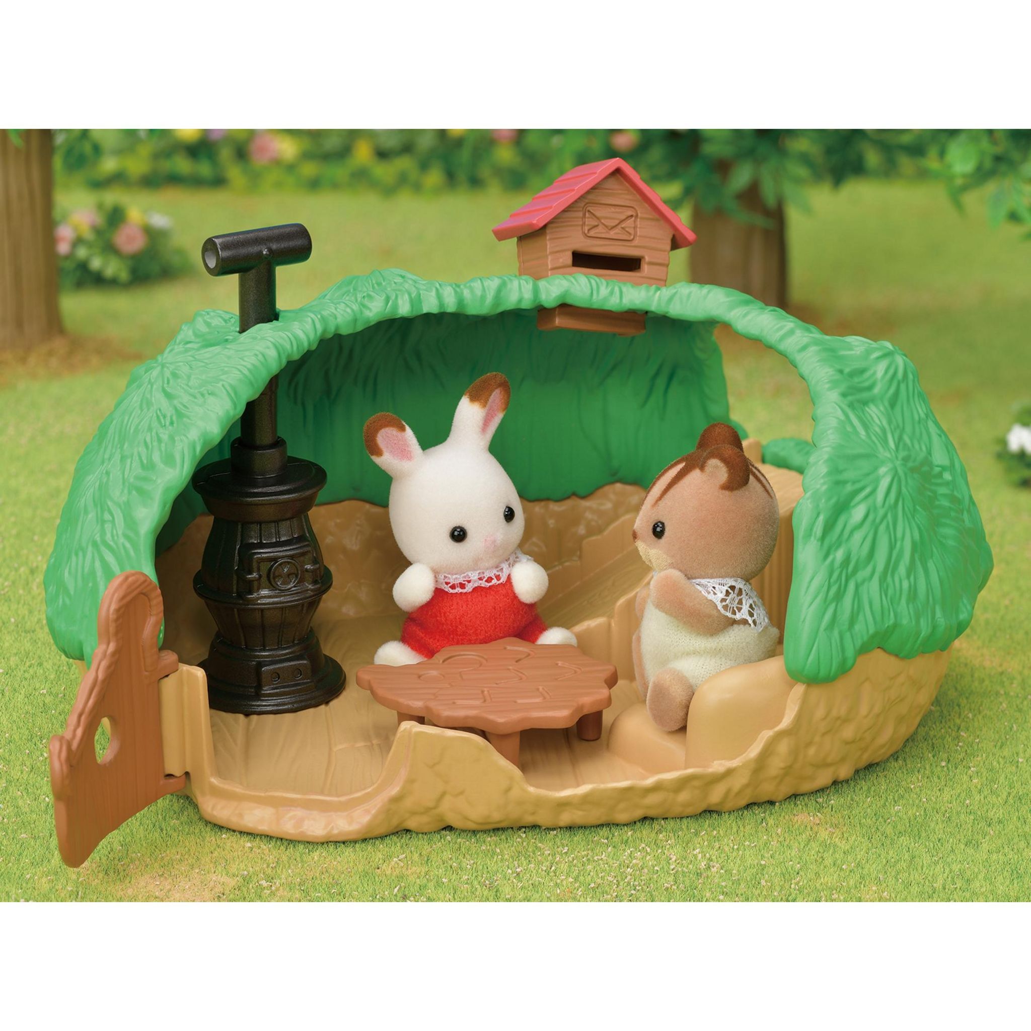 Voir la diapositive 8 : EPOCH D'ENFANCE La cachette des bébés Sylvanian Families