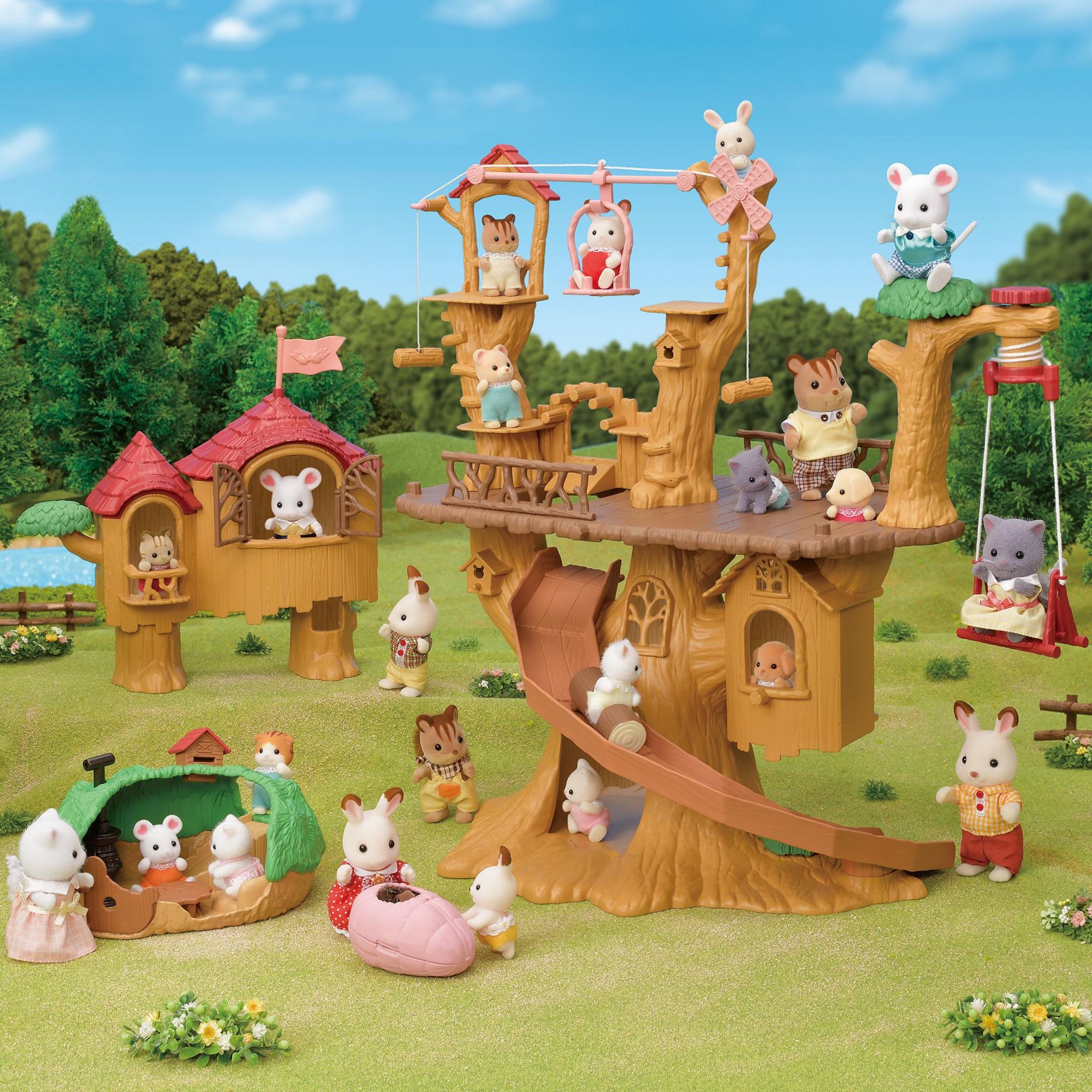 Voir la diapositive 9 : EPOCH D'ENFANCE La cachette des bébés Sylvanian Families