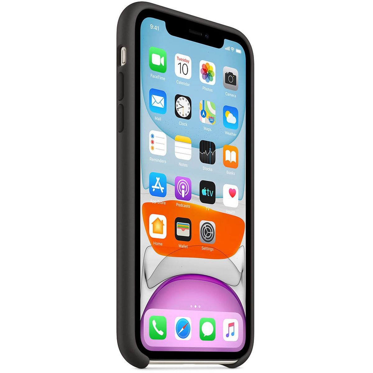 APPLE Coque pour Apple iPhone 11 - Noir