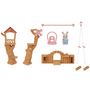 Voir la diapositive 4 : EPOCH D'ENFANCE La Tyrolienne du bébé lapin crème Sylvanian Families
