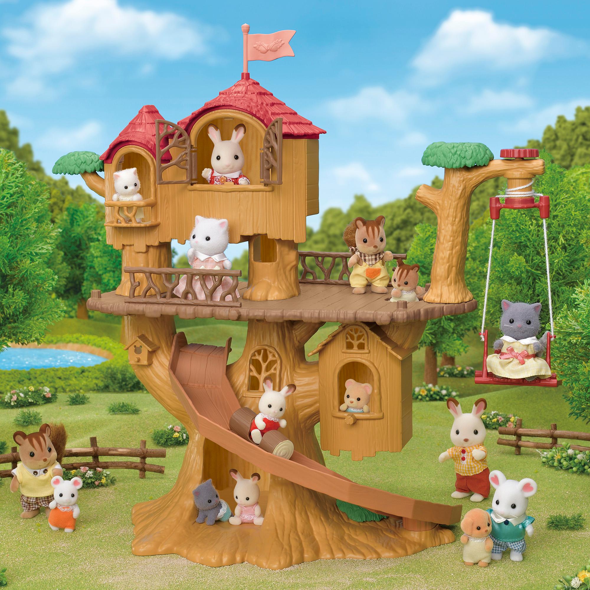 Voir la diapositive 6 : EPOCH D'ENFANCE La cabane dans les arbres Sylvanian Family