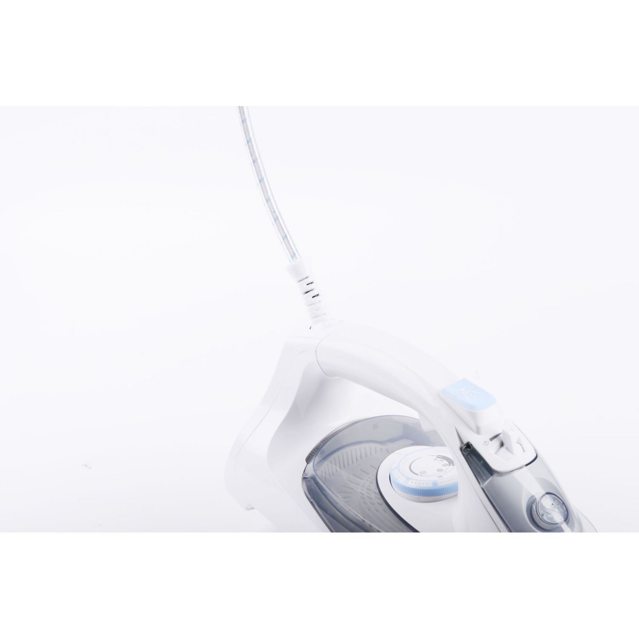 Voir la diapositive 3 : QILIVE Fer à repasser Q.5852 Blanc et bleu