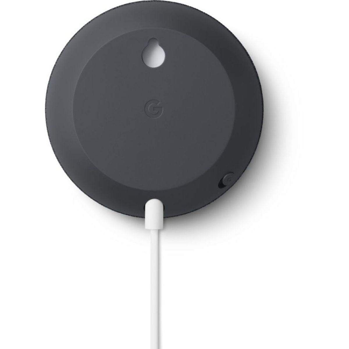 GOOGLE Assistant vocal Nest Mini - Charbon - Gris foncé