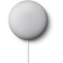 Voir la diapositive 6 : GOOGLE Assistant vocal Nest Mini - Craie - Gris clair