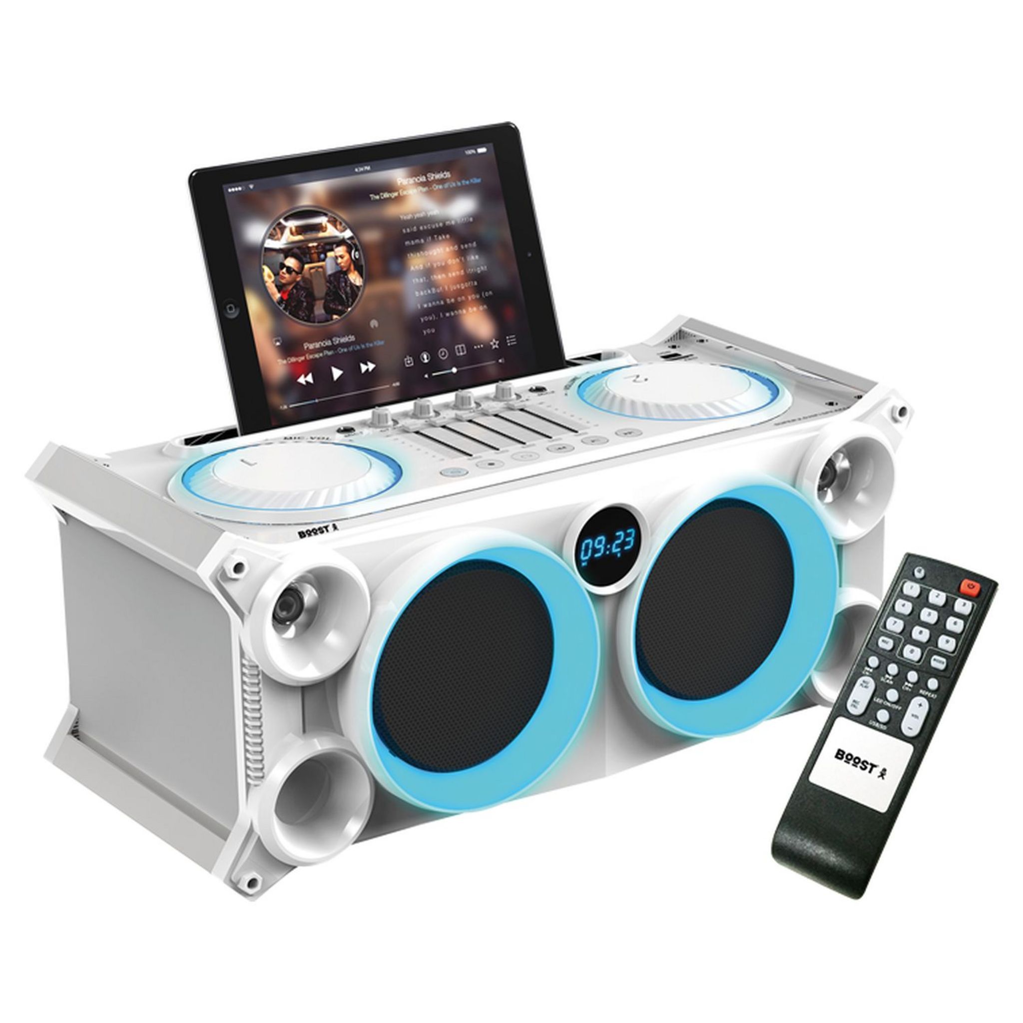 BOOST Enceinte portable Bluetooth INBOX280WH - Blanc