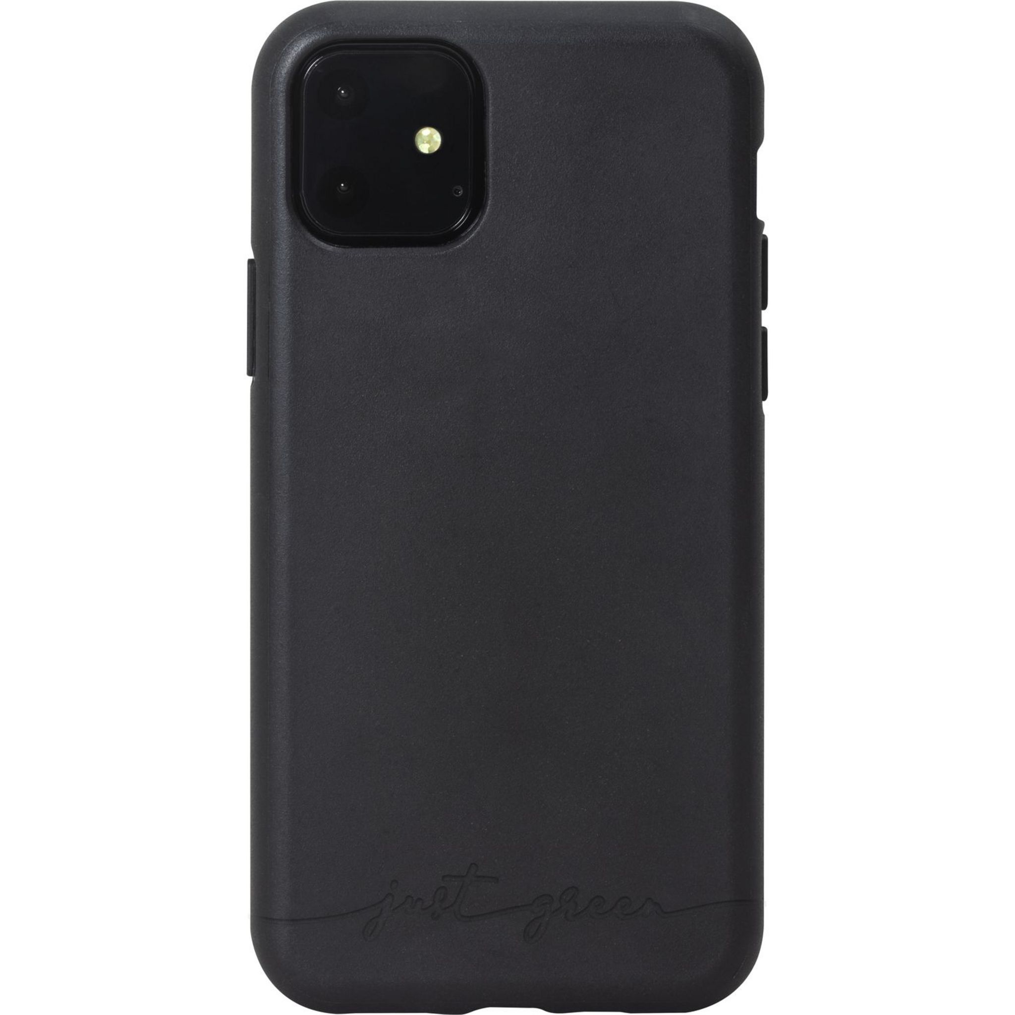 JUST GREEN Coque Apple iPhone 11 - Noir