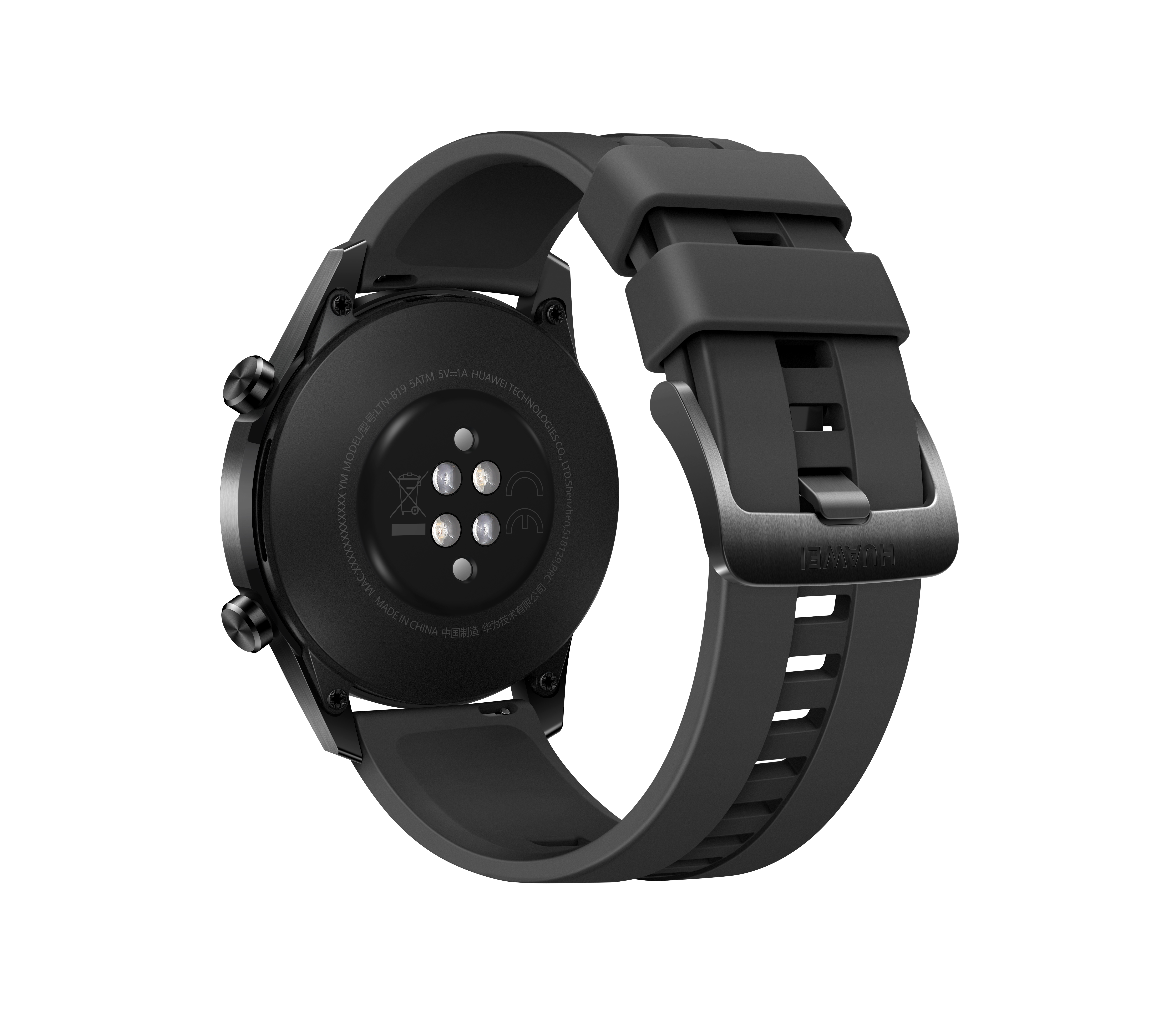 Voir la diapositive 10 : HUAWEI Montre connectée 46 mm - Watch GT 2 - Latona-B19S - Noir