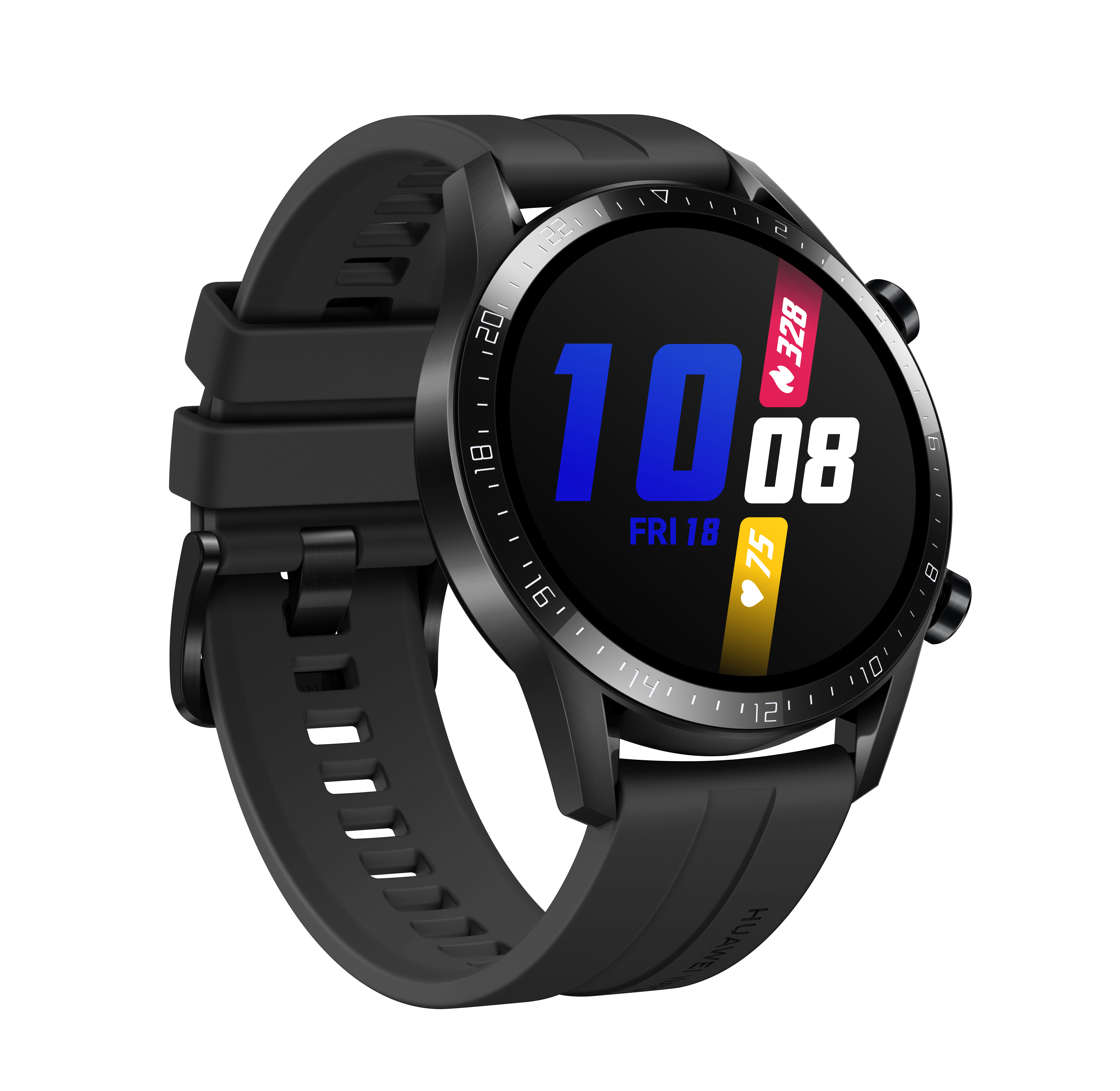 Voir la diapositive 11 : HUAWEI Montre connectée 46 mm - Watch GT 2 - Latona-B19S - Noir