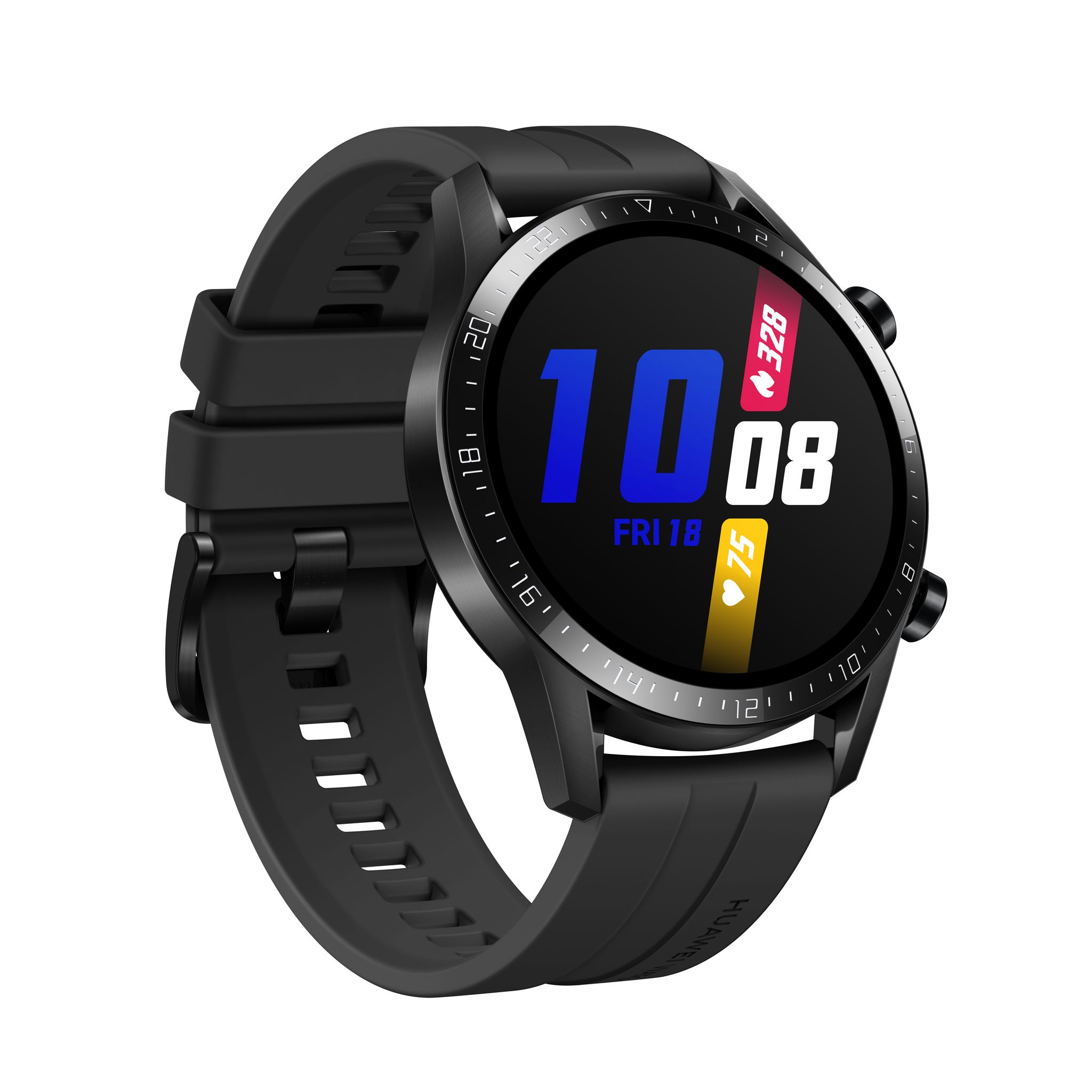 Voir la diapositive 11 : HUAWEI Montre connectée 46 mm - Watch GT 2 - Latona-B19S - Noir