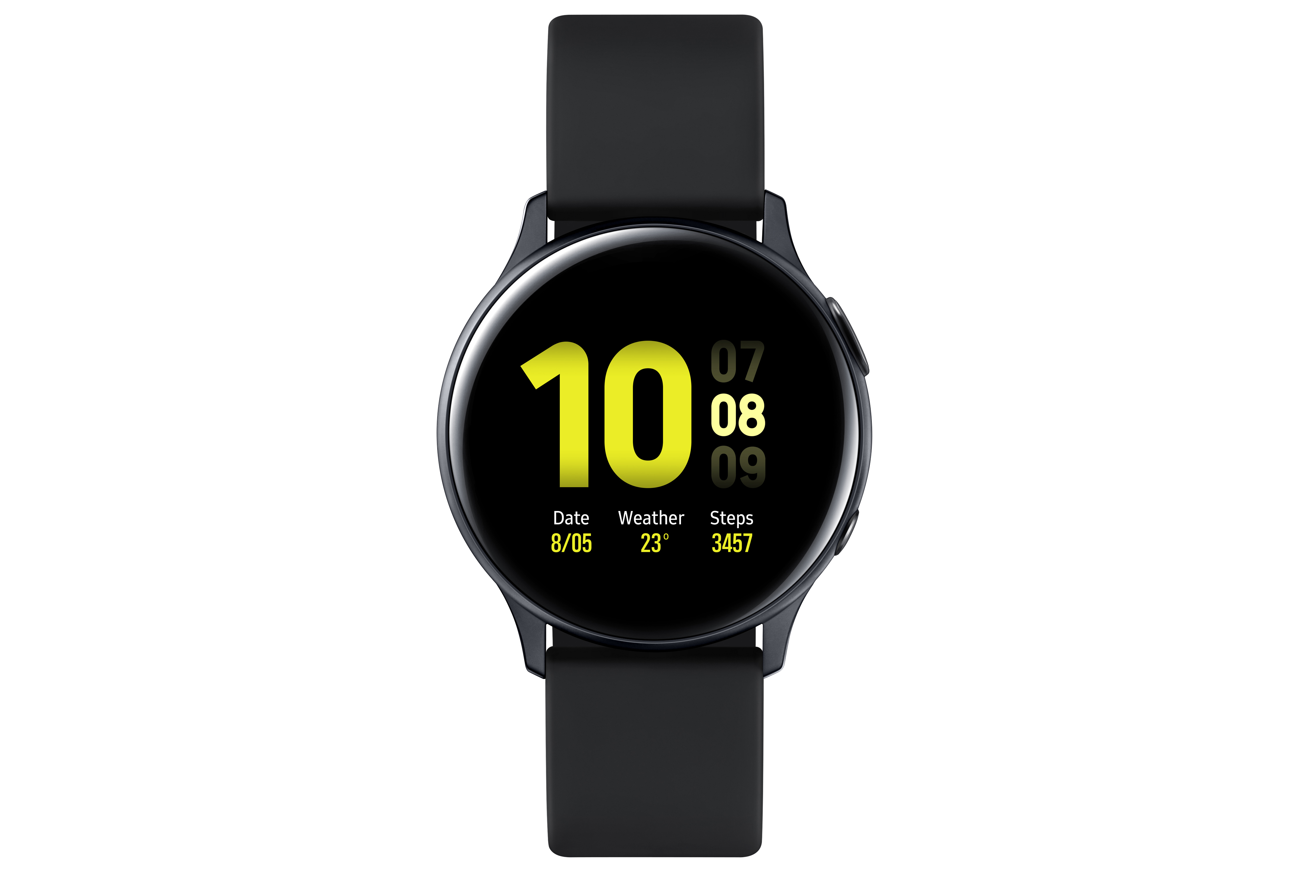 Voir la diapositive 17 : SAMSUNG Montre connectée Galaxy Watch Active2 44 Aluminium Noir + Enceinte Bluetooth GO 2 JBL