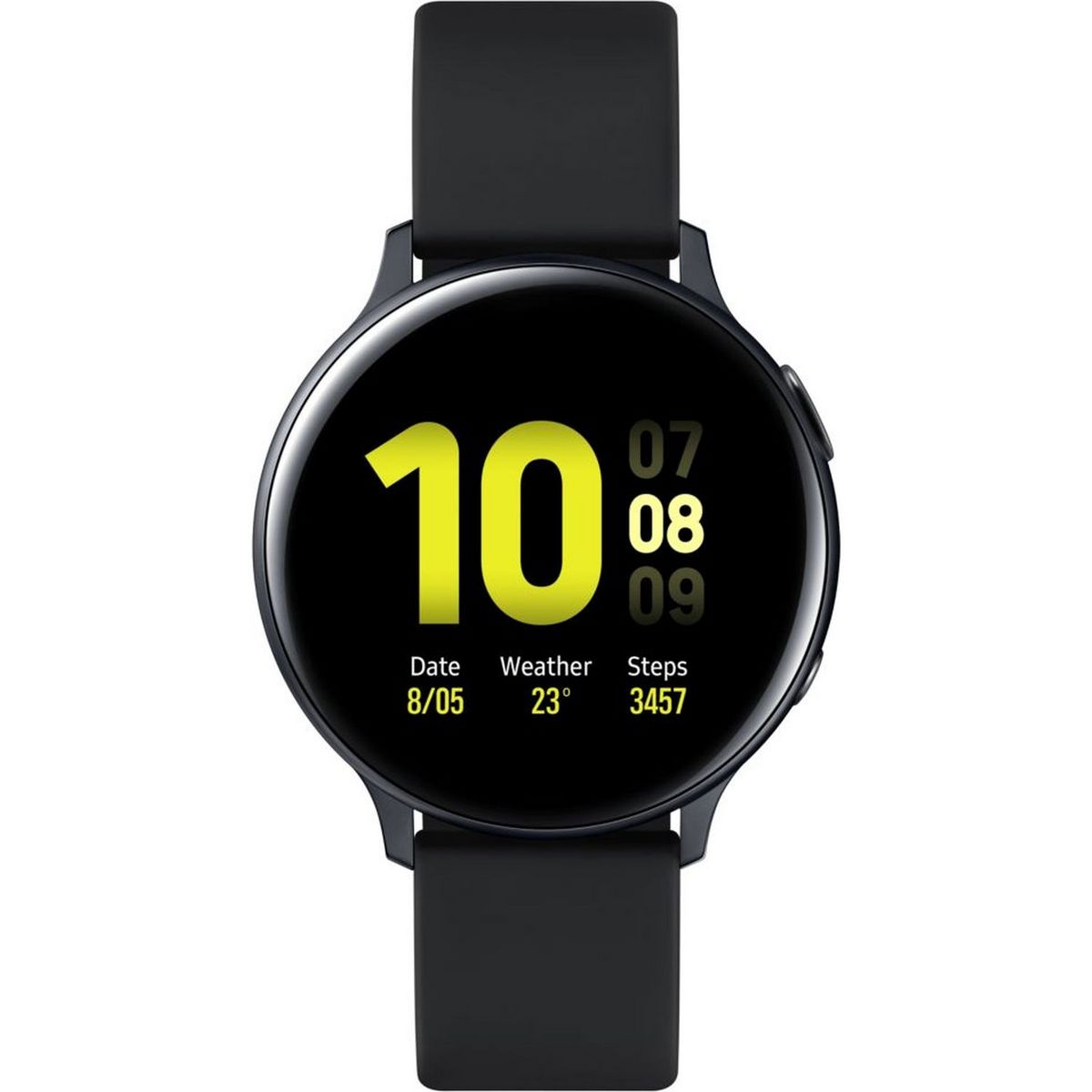 SAMSUNG Montre connectée Galaxy Watch Active2 44 Aluminium Noir + Enceinte Bluetooth GO 2 JBL