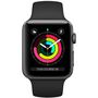 Voir la diapositive 2 : APPLE Watch Serie 3 42 MM - Alu gris/noir