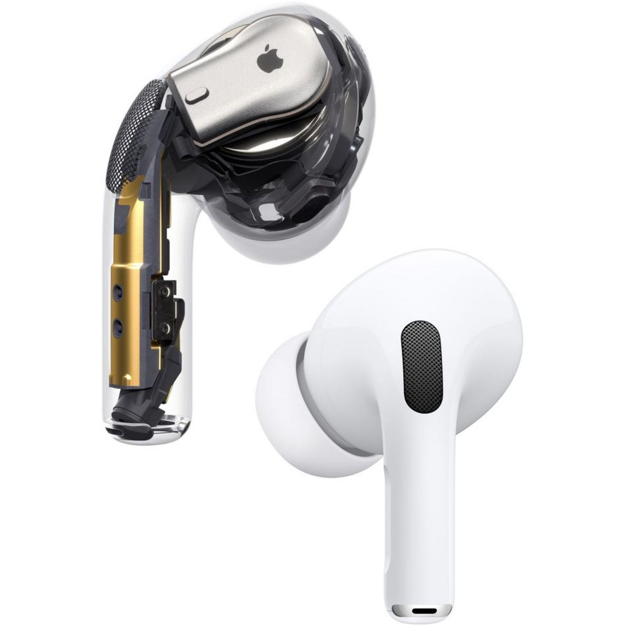 Voir la diapositive 8 : APPLE Écouteurs AIRPODS PRO + Boîtier de charge - Blanc