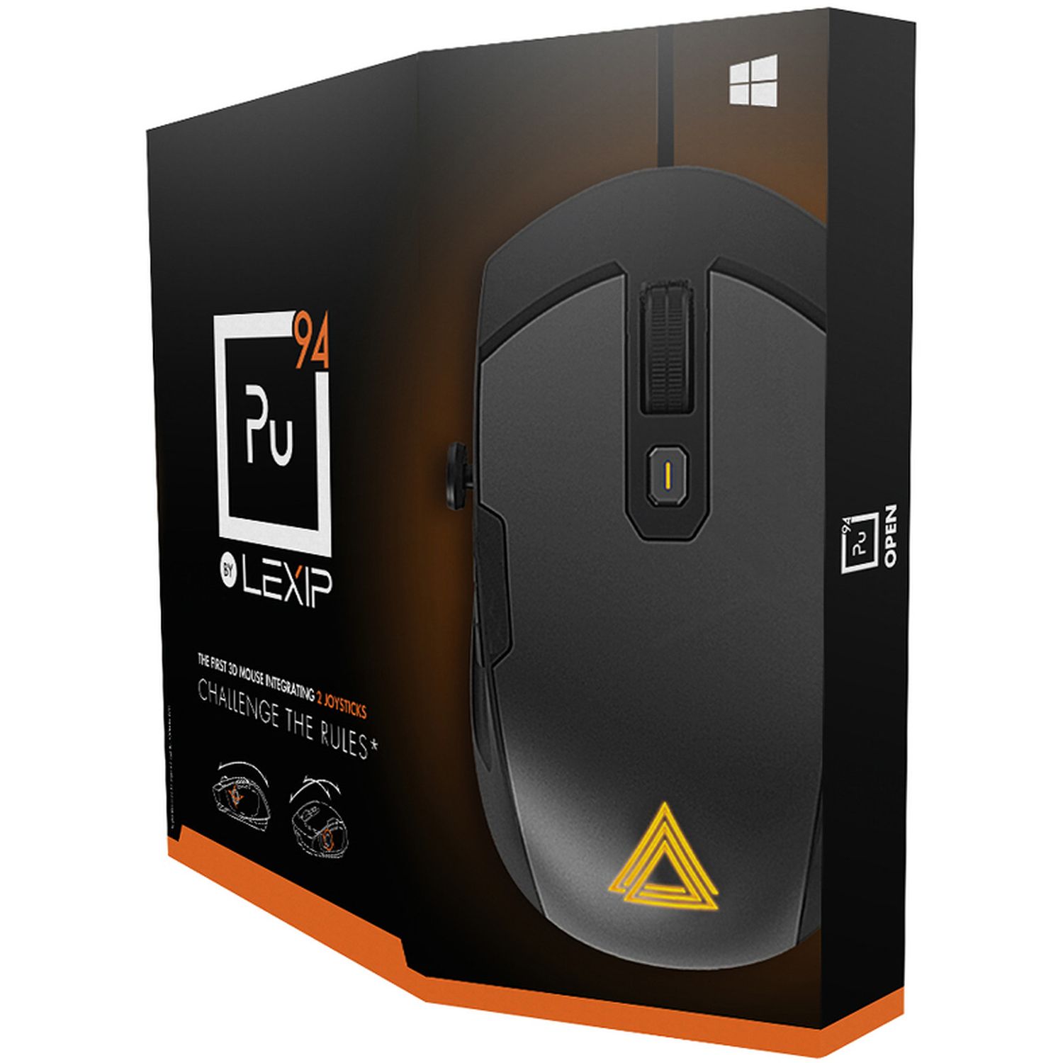Voir la diapositive 2 : LEXIP Souris filaire laser Gaming Pu94