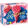 EXTREME Pink Tropic Cône sorbet grenade fraise 6 pièces 426g