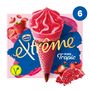 Voir la diapositive 3 : EXTREME Pink Tropic Cône sorbet grenade fraise 6 pièces 426g