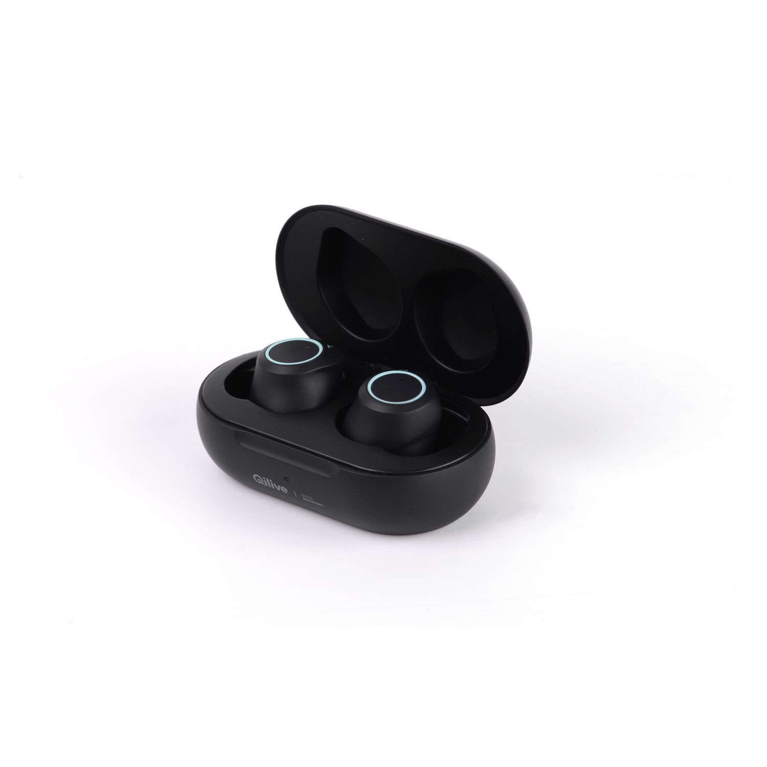 Voir la diapositive 3 : QILIVE Écouteurs Buds Bluetooth avec étui de recharge - Noir - 150094 Q.1556