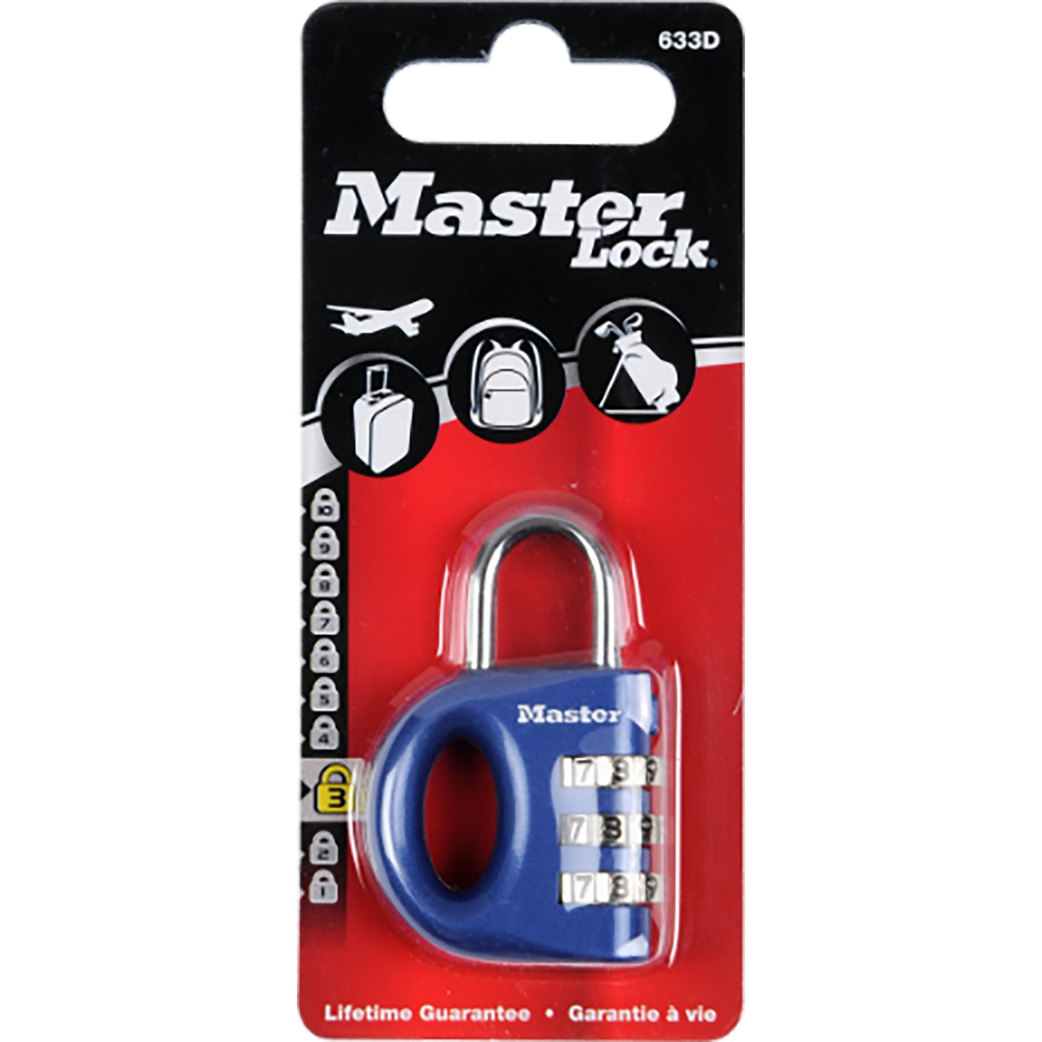 MASTER LOCK Cadenas à combinaison 32 mm