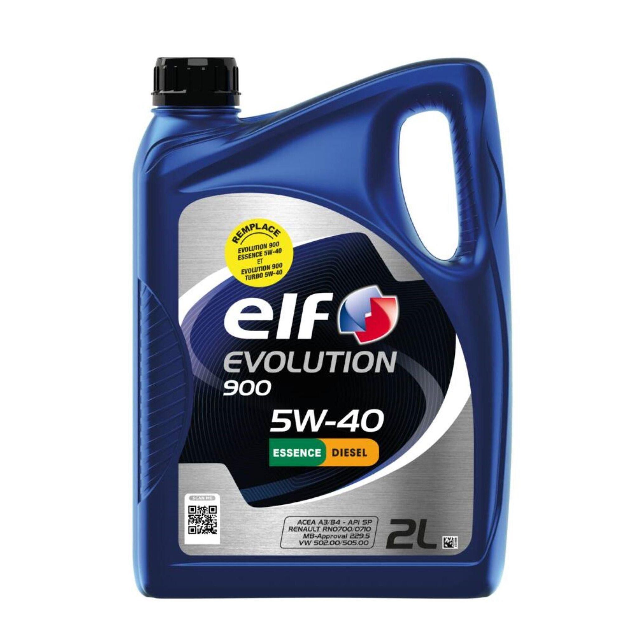 ELF Huile moteur évolution 900 5W - 40 essence