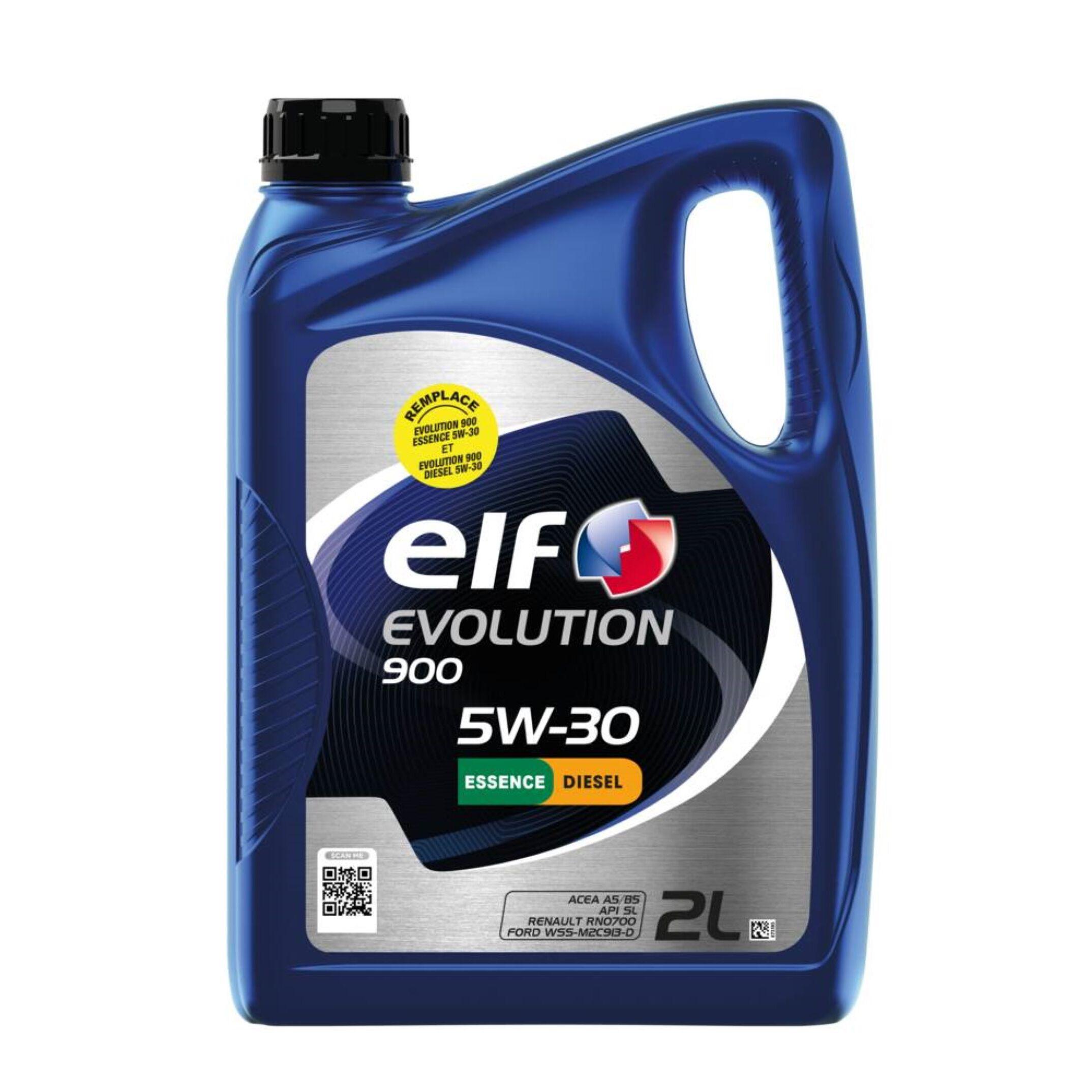 ELF Huile moteur évolution 900 5W - 30 essence