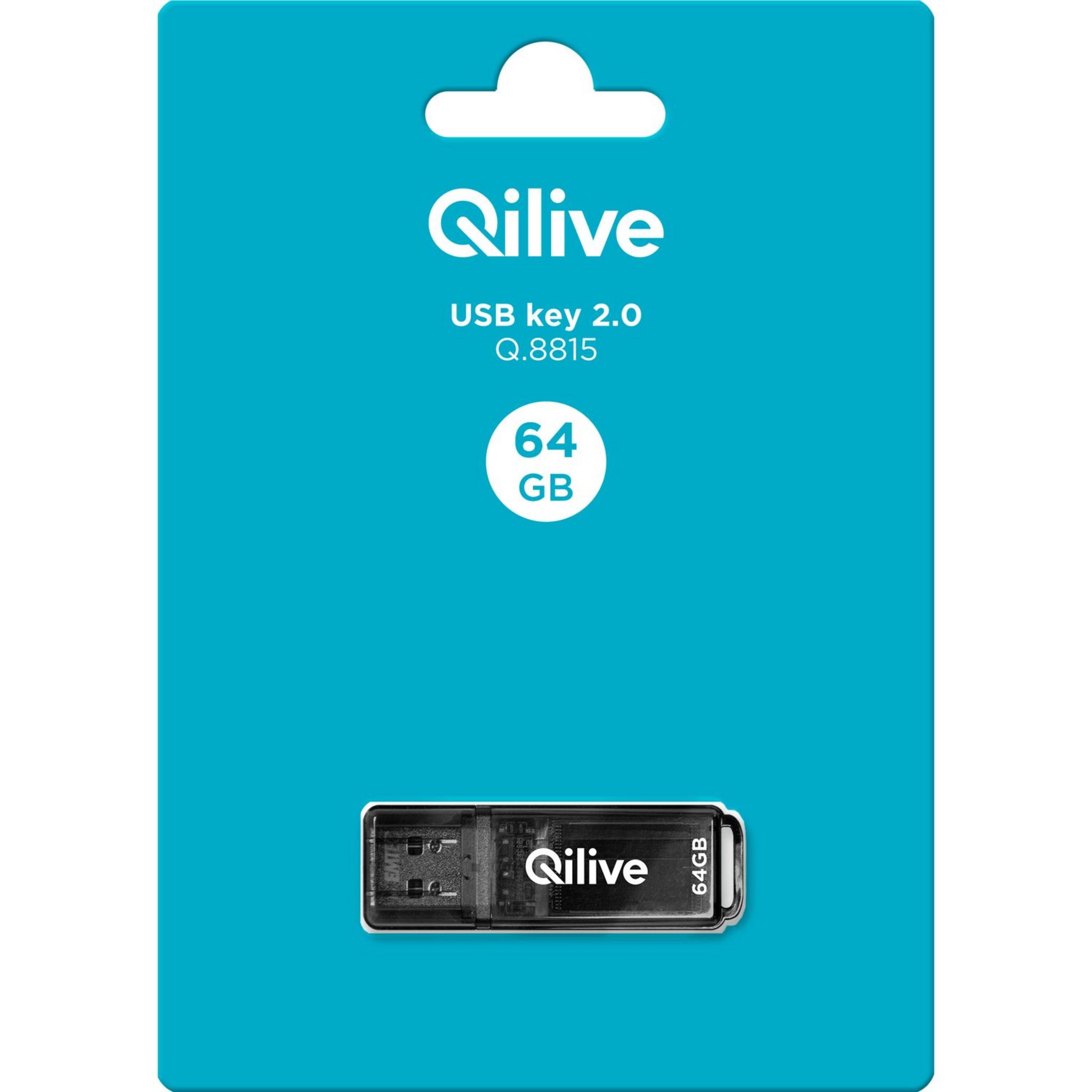 Voir la diapositive 2 : QILIVE Clé USB 64Go 2.0 Q.815 