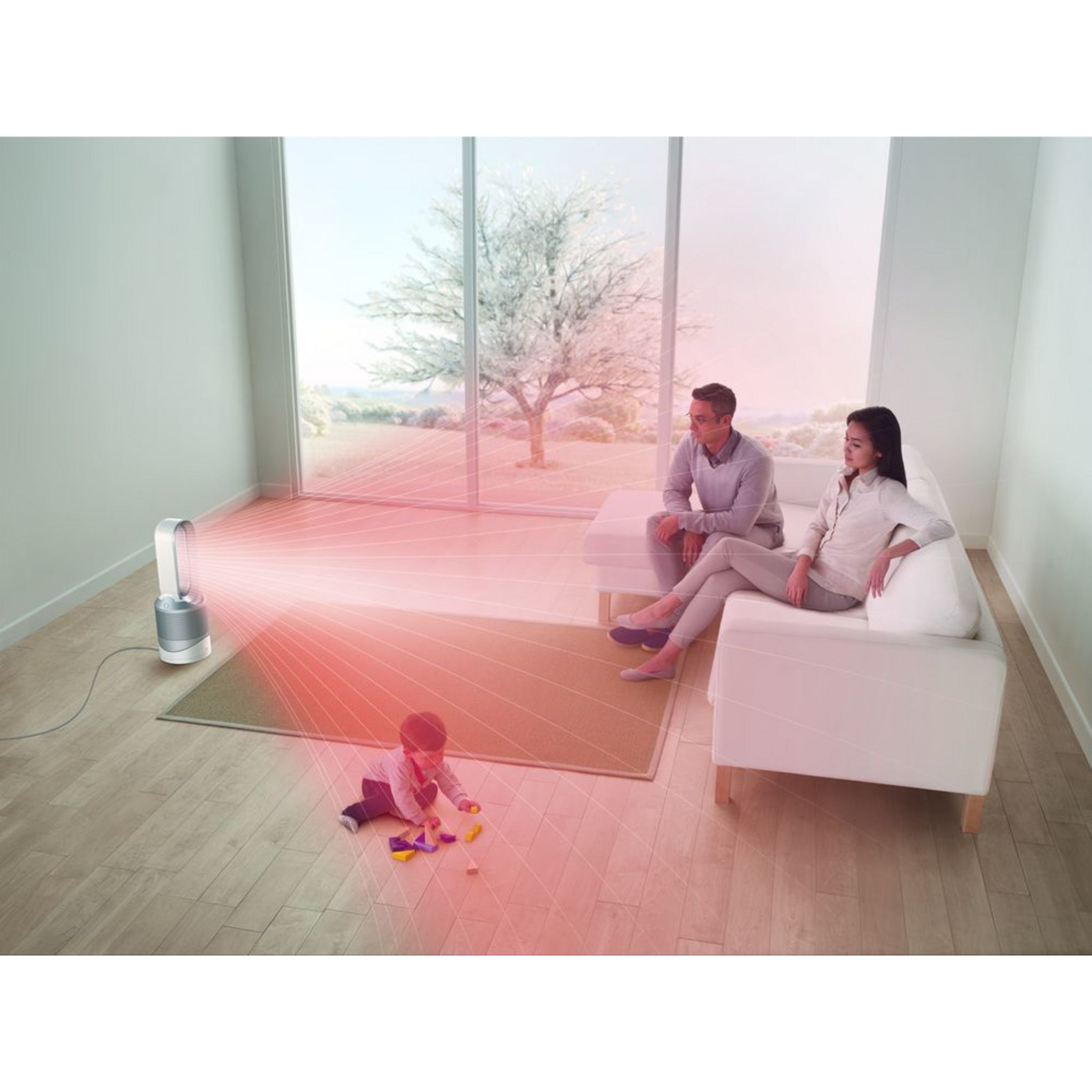 Voir la diapositive 3 : DYSON Purificateur Ventilateur Pure Hot + Cool link