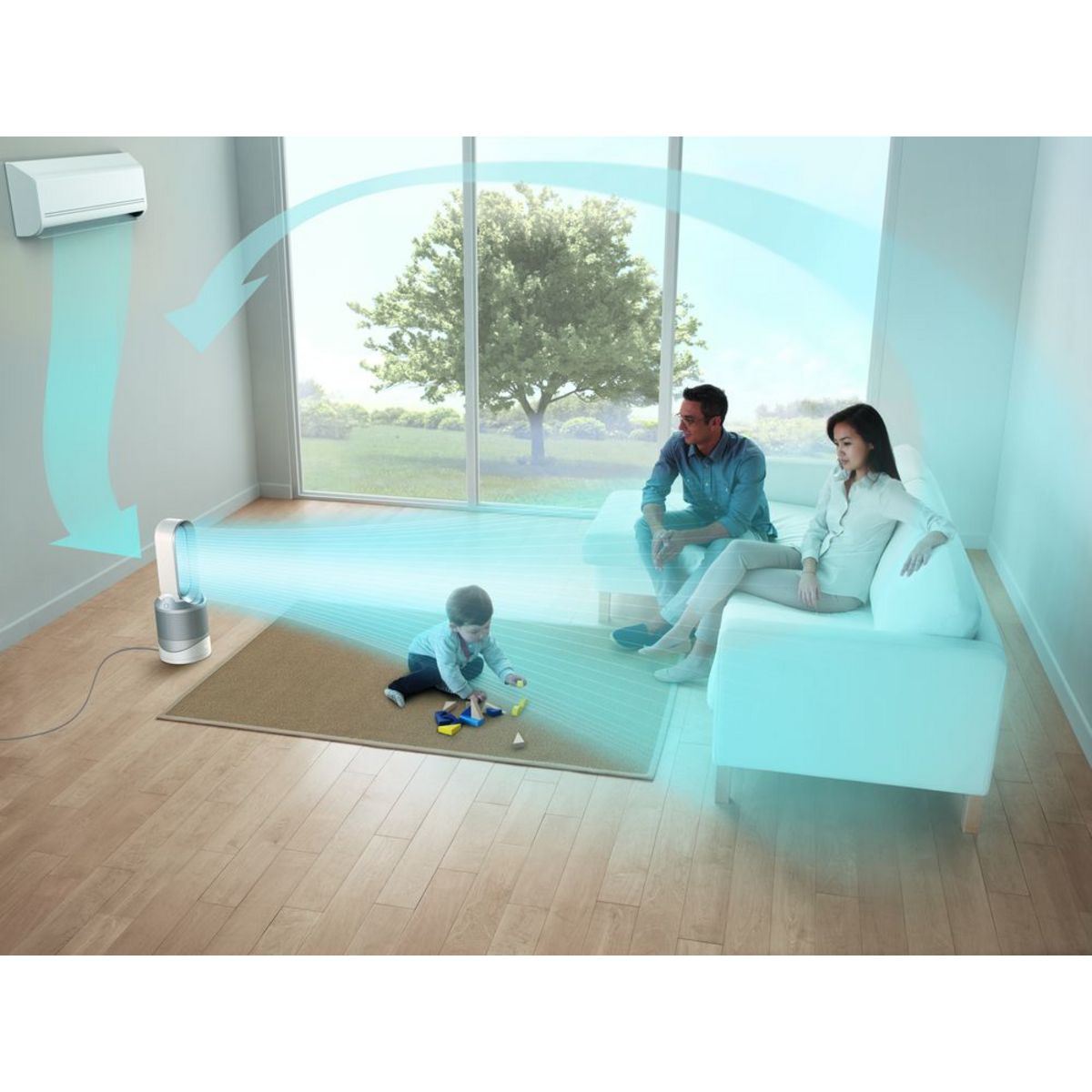 DYSON Purificateur Ventilateur Pure Hot + Cool link