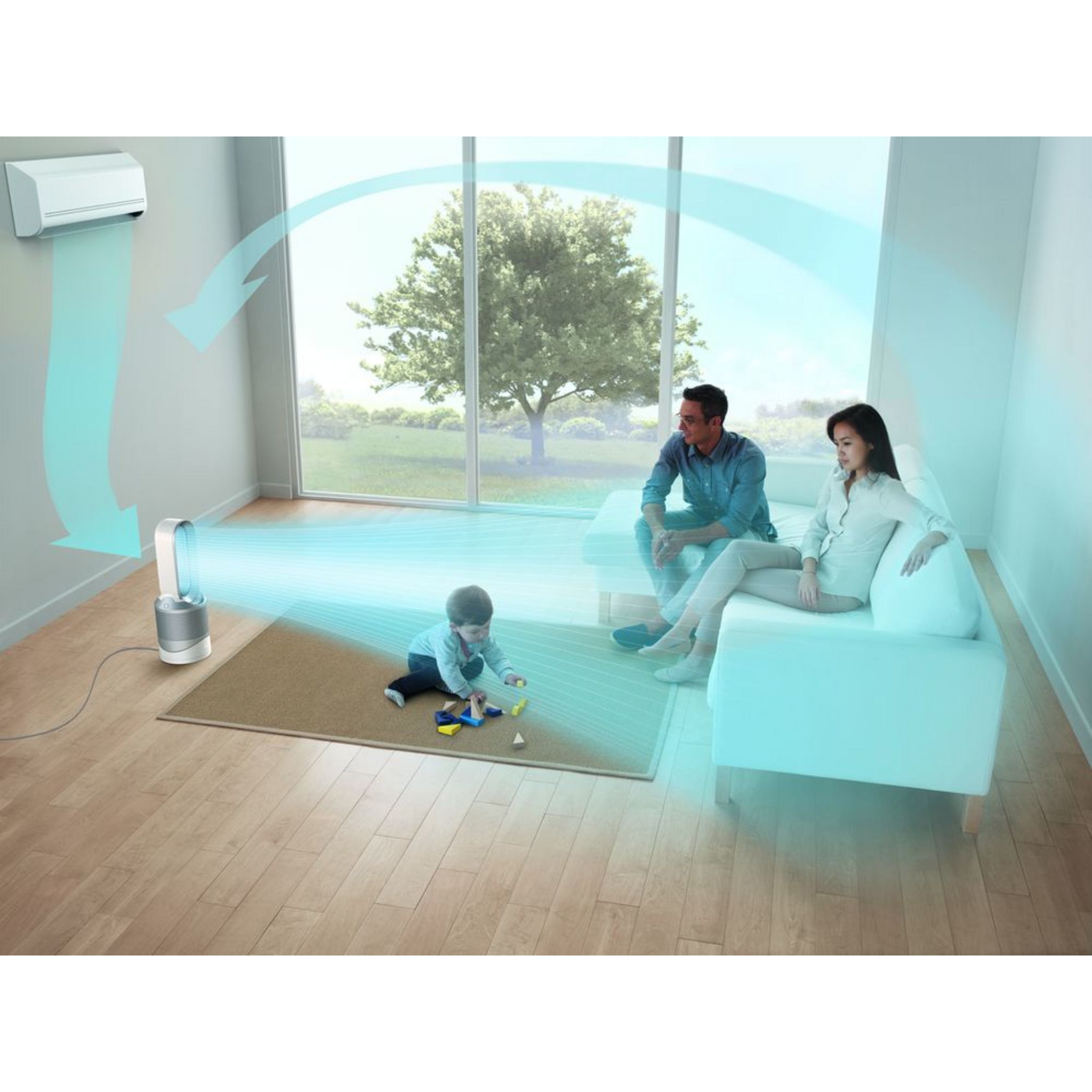 Voir la diapositive 4 : DYSON Purificateur Ventilateur Pure Hot + Cool link