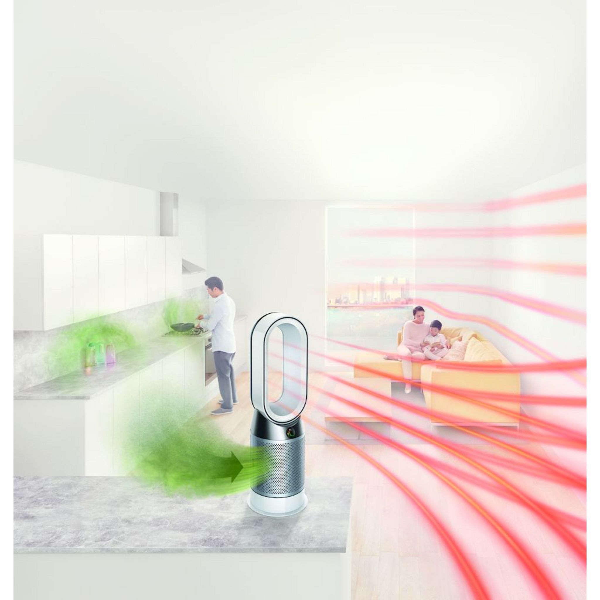 Voir la diapositive 8 : DYSON Purificateur Ventilateur Pure Hot + Cool link
