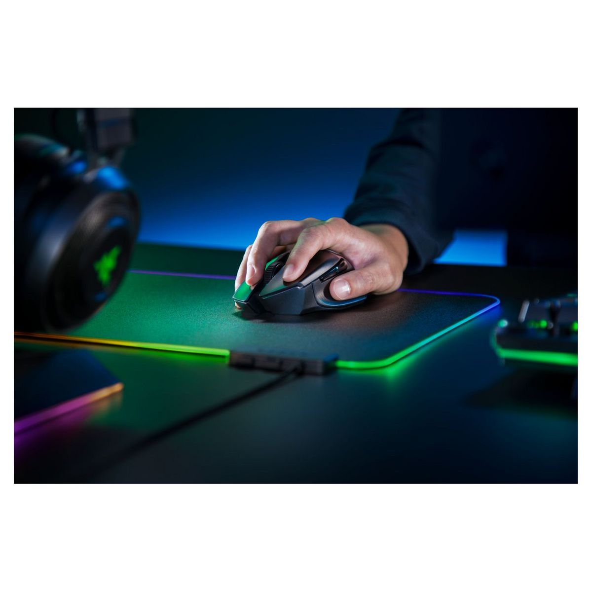 RAZER Souris Gaming sans fil Basilisk X Hyperspeed 