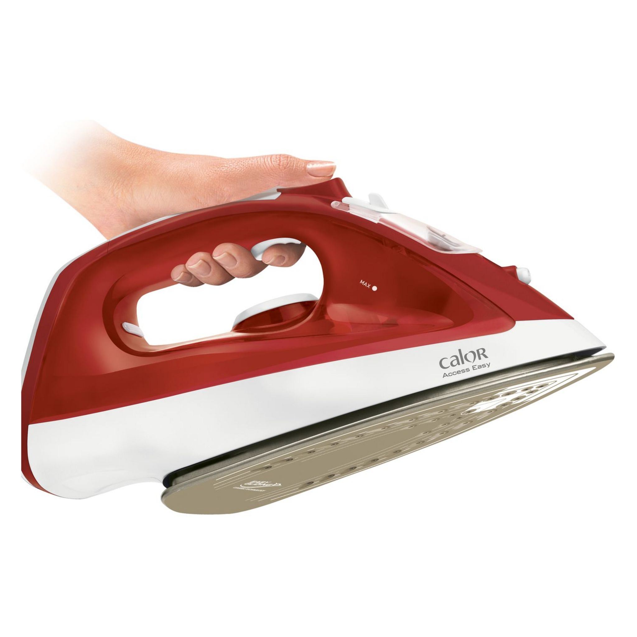 Voir la diapositive 2 : CALOR Fer à repasser vapeur FV1543 - Rouge