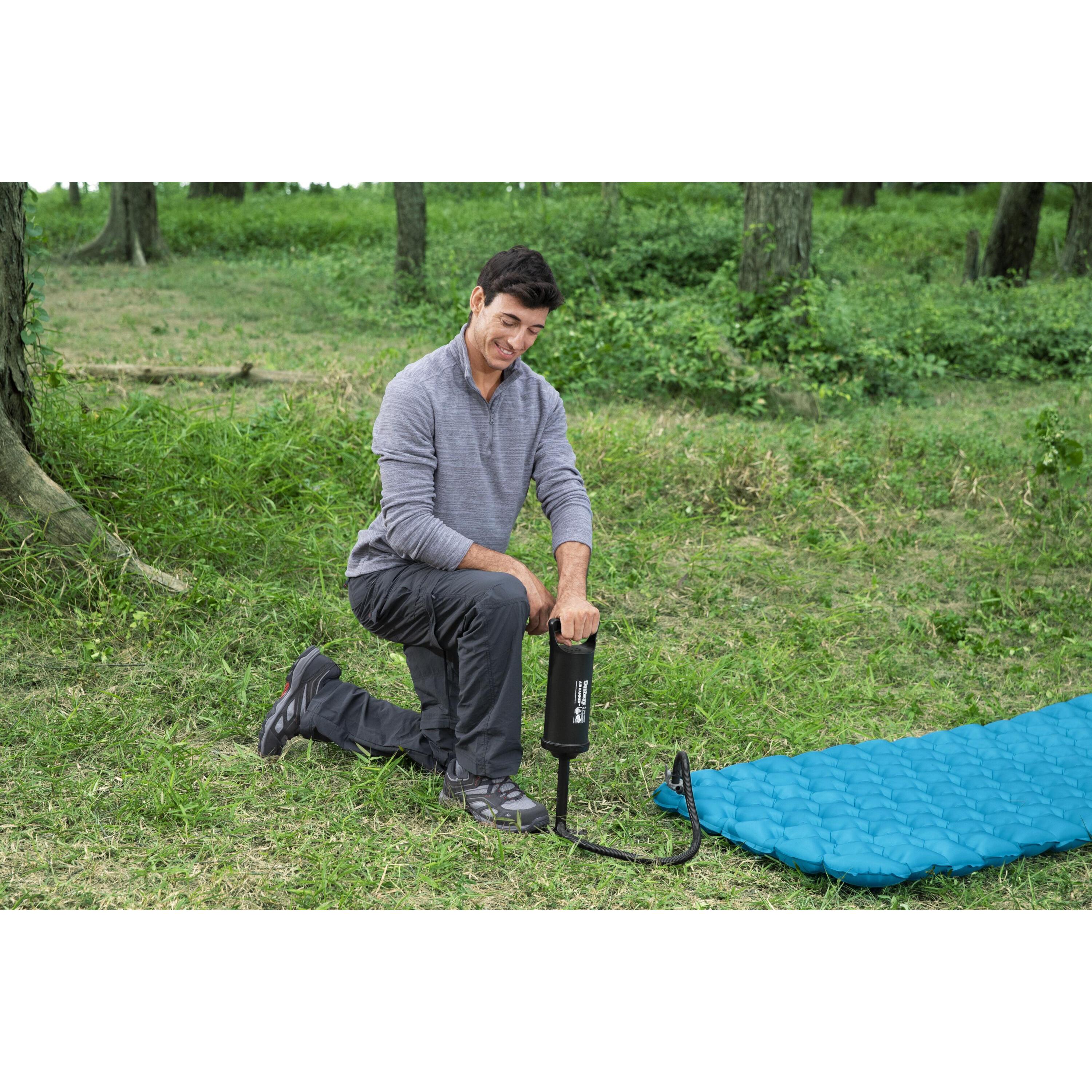 Voir la diapositive 4 : BESTWAY Pompe à air manuel  1,85 L/cycle 36 cm 3 embouts - Air hammer