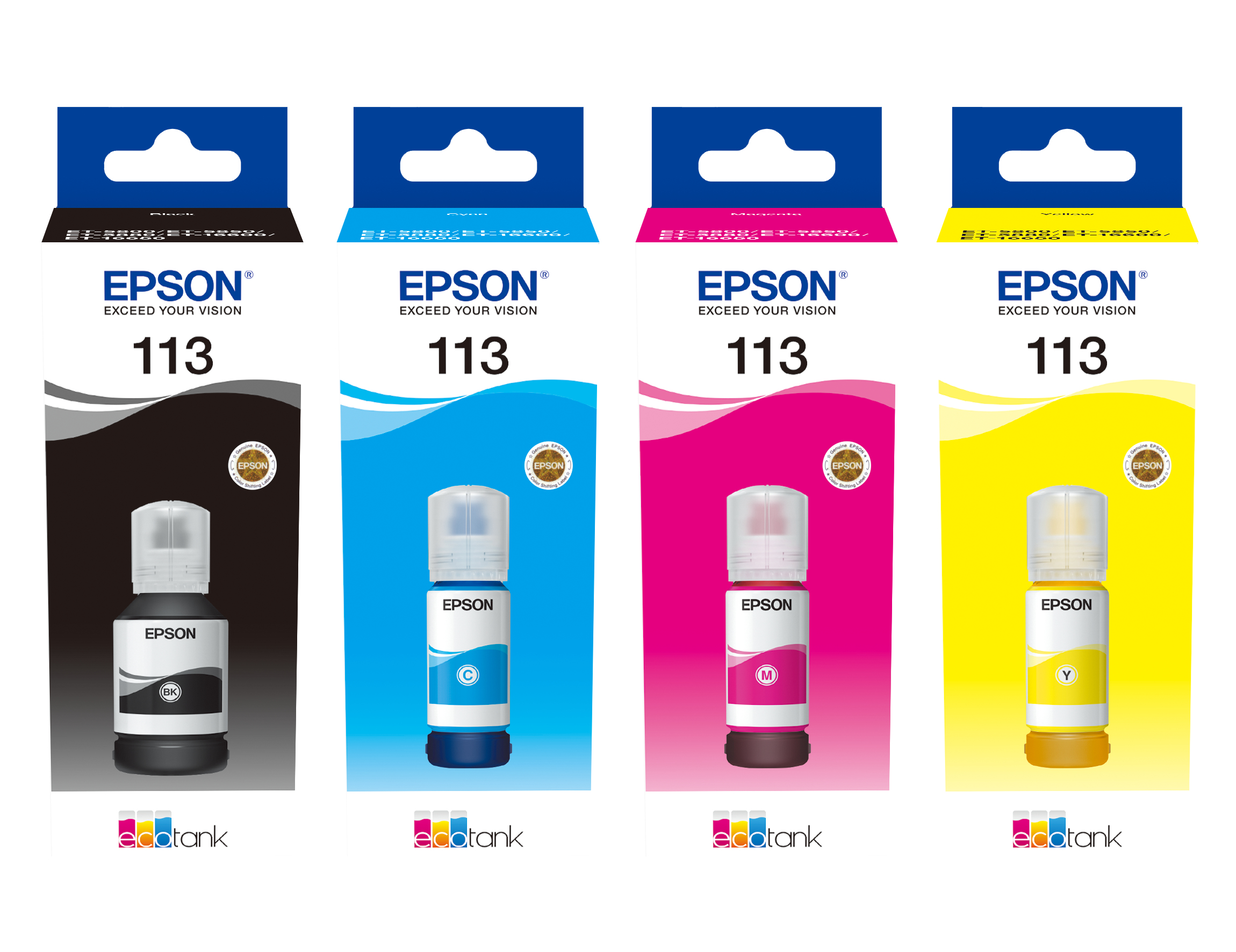 Voir la diapositive 4 : EPSON Cartouche d'encre bouteille Ecotank 104 Noir