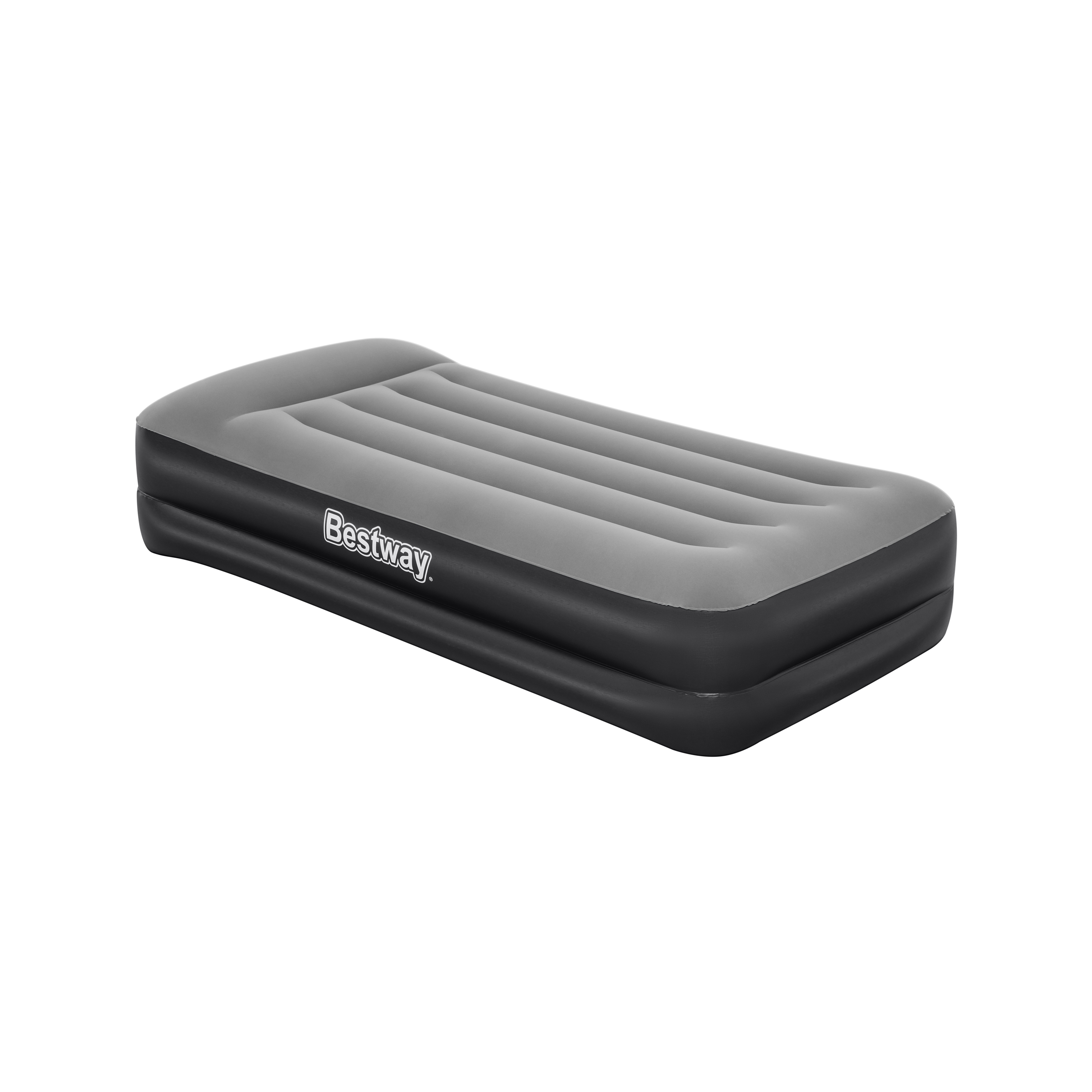 Voir la diapositive 2 : BESTWAY Lit gonflable floqué avec pompe à air intégrée 191x97x46 cm