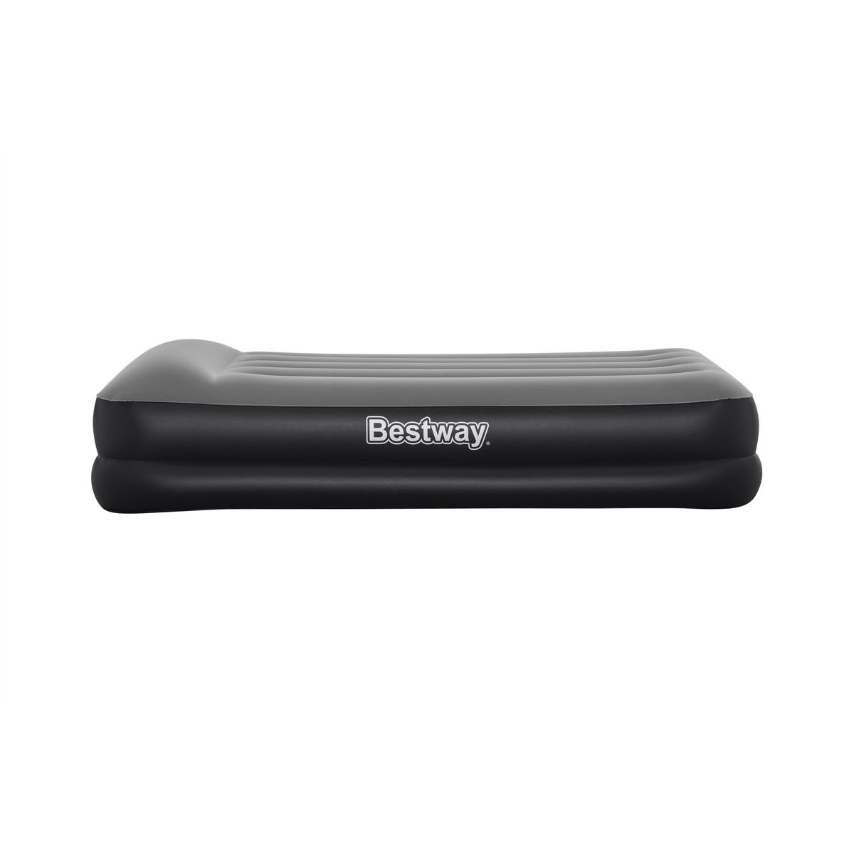 BESTWAY Lit gonflable floqué avec pompe à air intégrée 191x97x46 cm