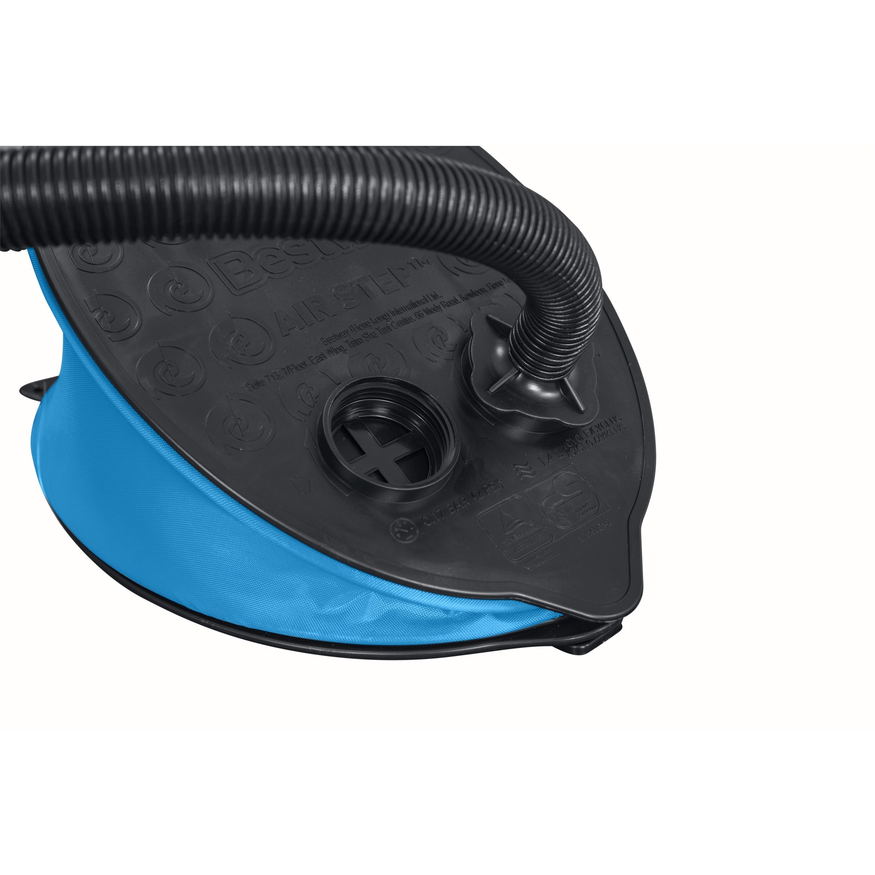 Voir la diapositive 4 : BESTWAY Pompe à pied 3000 cc avec 3 embouts