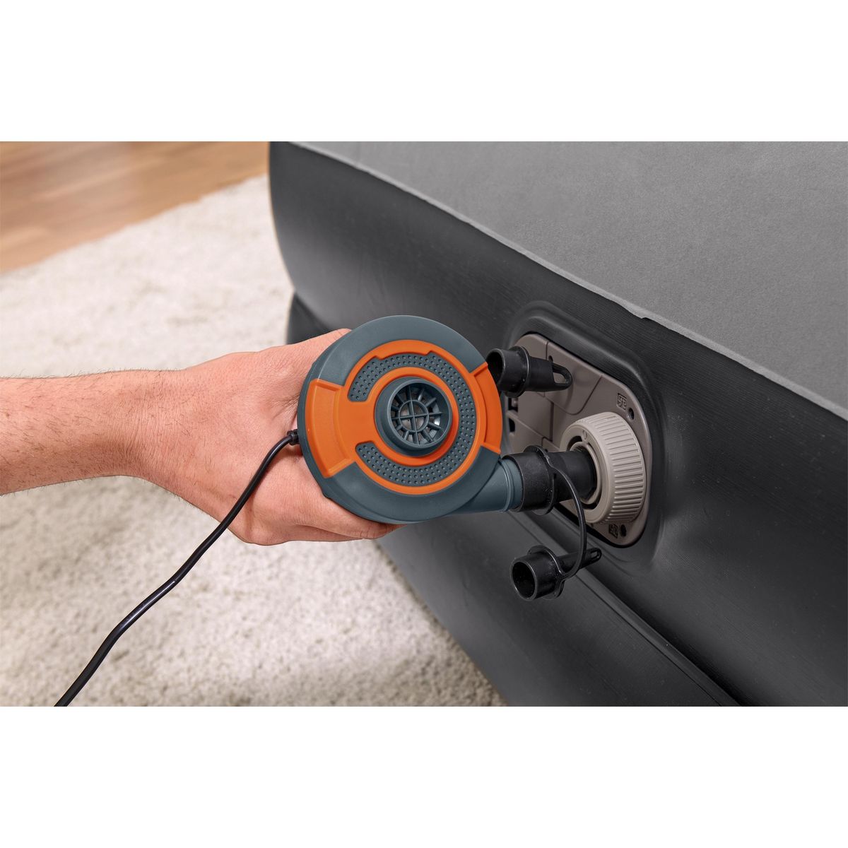 BESTWAY Matelas gonflable de camping - 2 personnes - 203x152x46cm